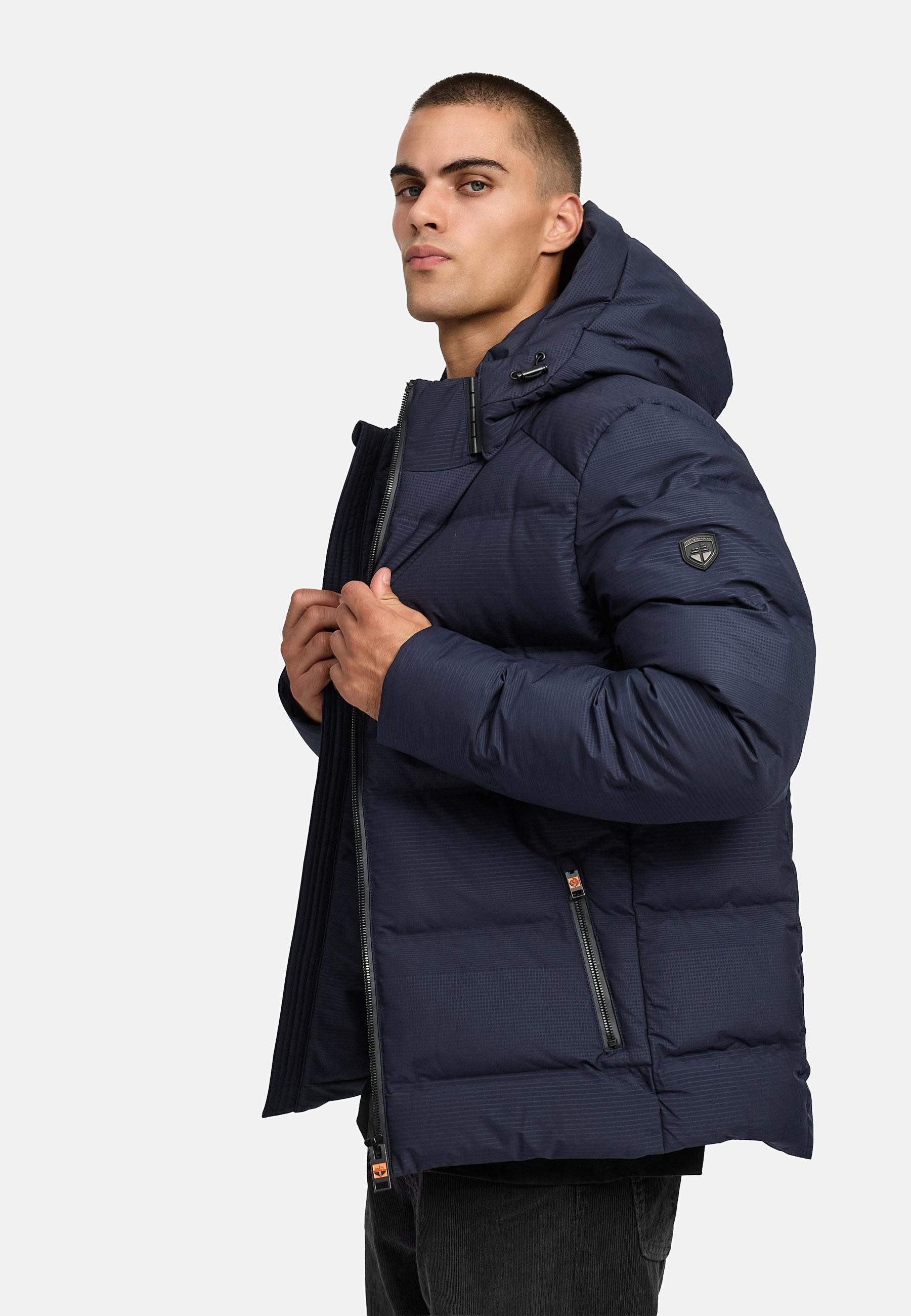 Stone Harbour Steppjacke »Gavriloo XX« mit Kapuze Gesteppte Winterjacke mit abnehmbarer Kapuze