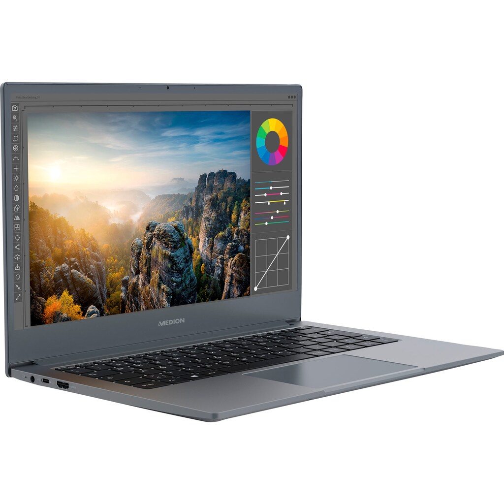 Medion® Notebook »AKOYA® S14409«, 35,5 cm, / 14 Zoll, Intel, Core i5, Iris Xe Graphics, 512 GB SSD