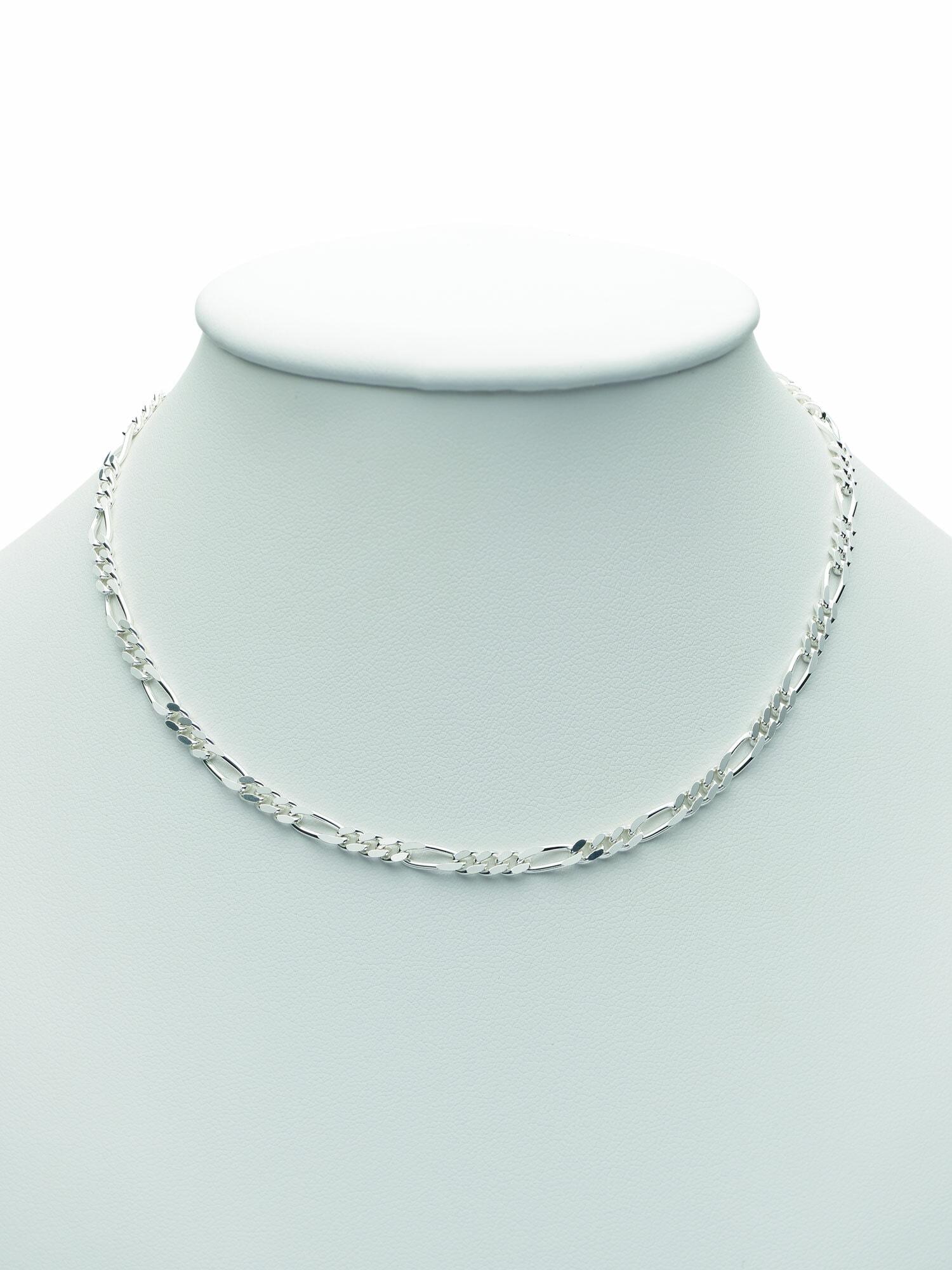 Adelia´s Silberkette »925 Silber Figaro Damen mm«, kaufen | 60 Ø cm Silberschmuck BAUR Halskette 3,4 für