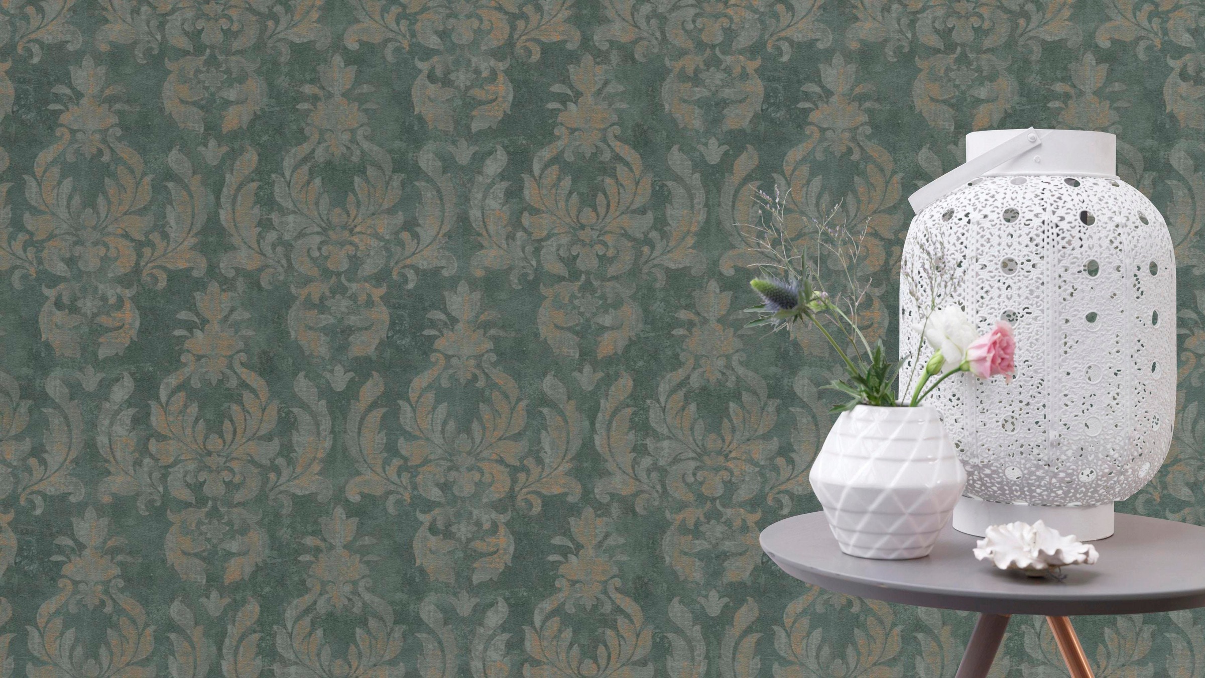 Rasch Vinyltapete »Vincenza«, gemustert-ornamental