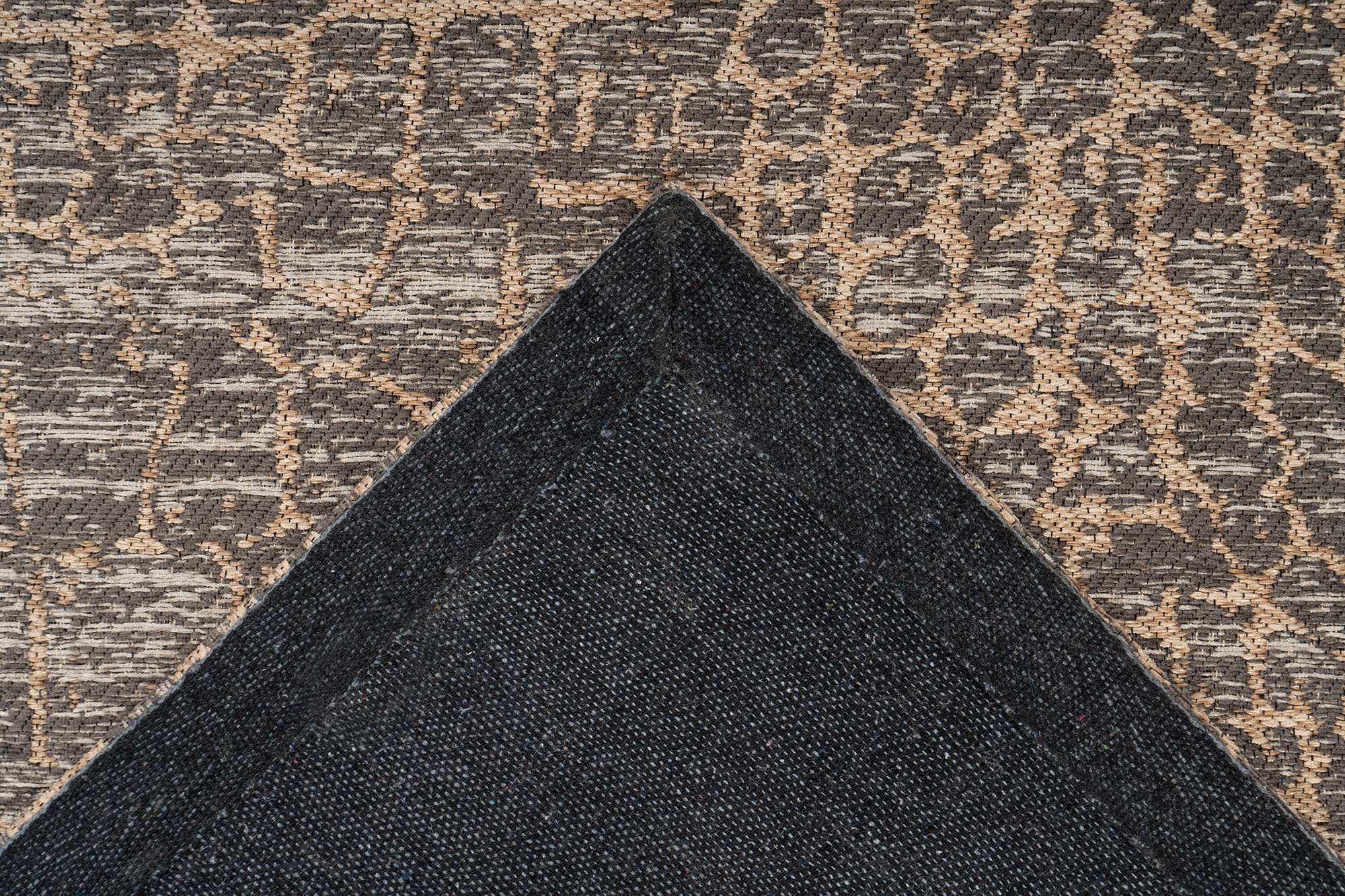 Teppich KAYOOM "Davis 325", beige, B:80cm H:12mm L:150cm, Polyester, Teppiche, Teppich, edles Design, pflegeleicht, neutrale Farben 3