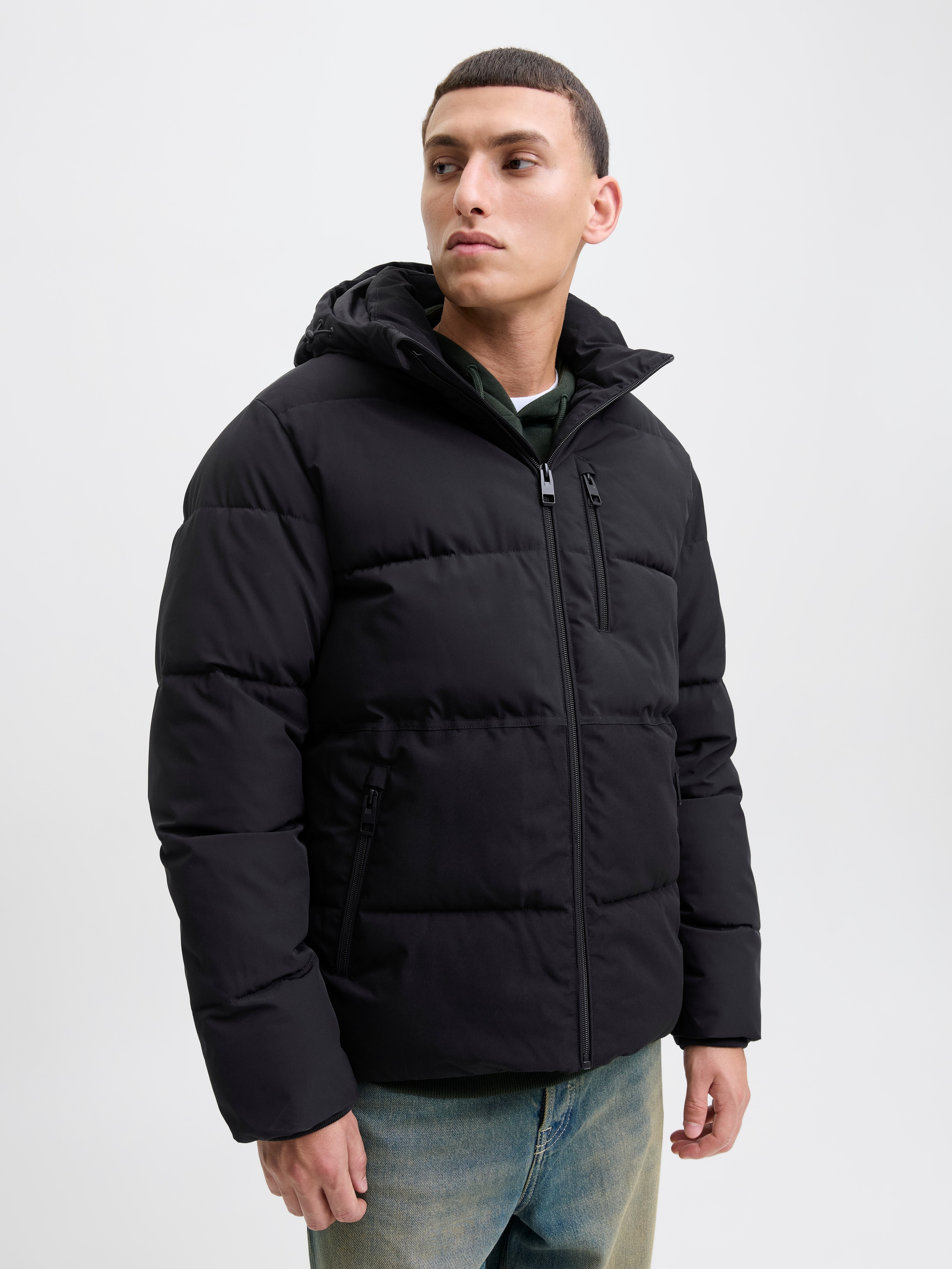 Jack & Jones Steppjacke "JJEOWEN PUFFER SN", mit Kapuze günstig online kaufen