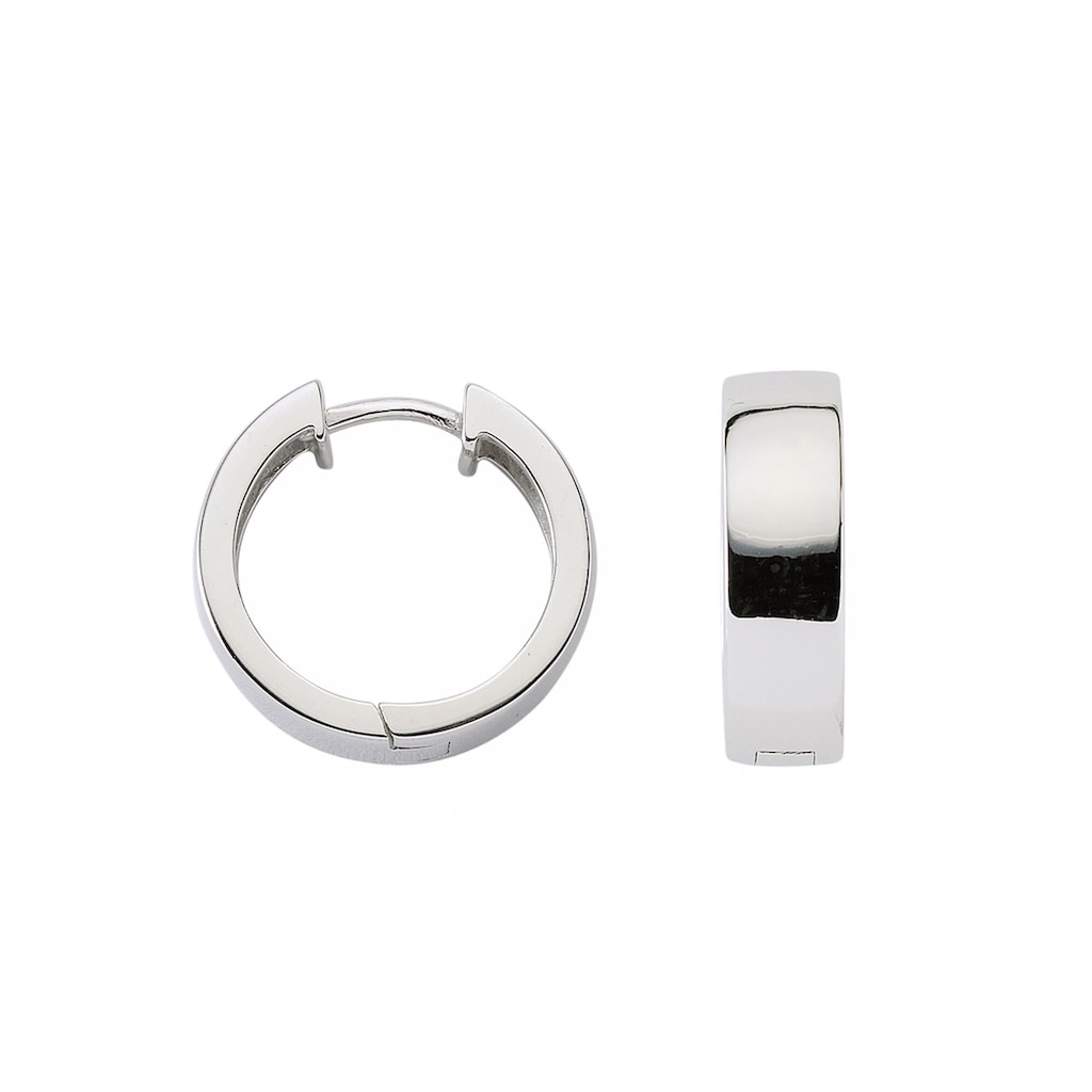 Adelia´s Paar Ohrhänger »925 Silber Ohrringe Creolen Ø 17 7 mm« Silberschmuck für Damen GE10687 Adelia´s Paar Ohrhänger »925 Silber Ohrringe Creolen Ø 17 7 mm« Silberschmuck für Damen GE10687