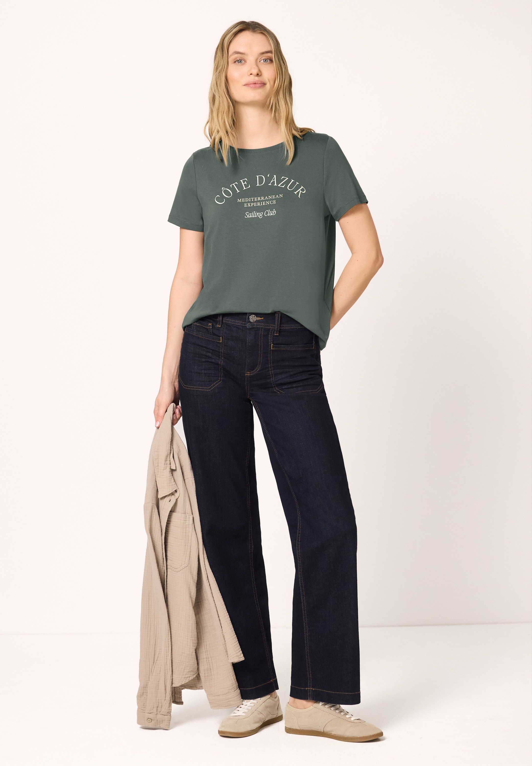 STREET ONE T-Shirt Rundhalsausschnitt