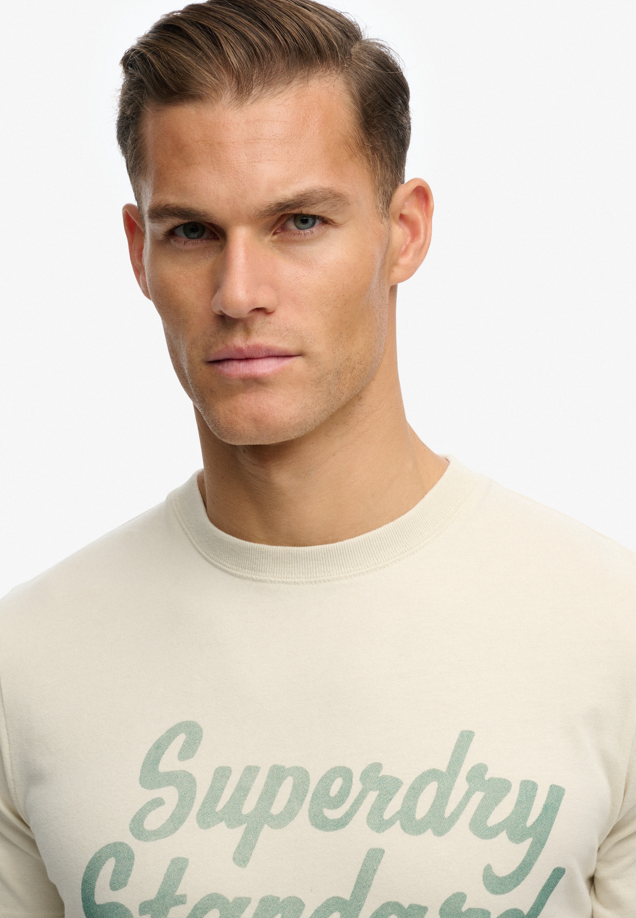 Superdry Rundhalsshirt »Industry Worker Relaxed Tee«