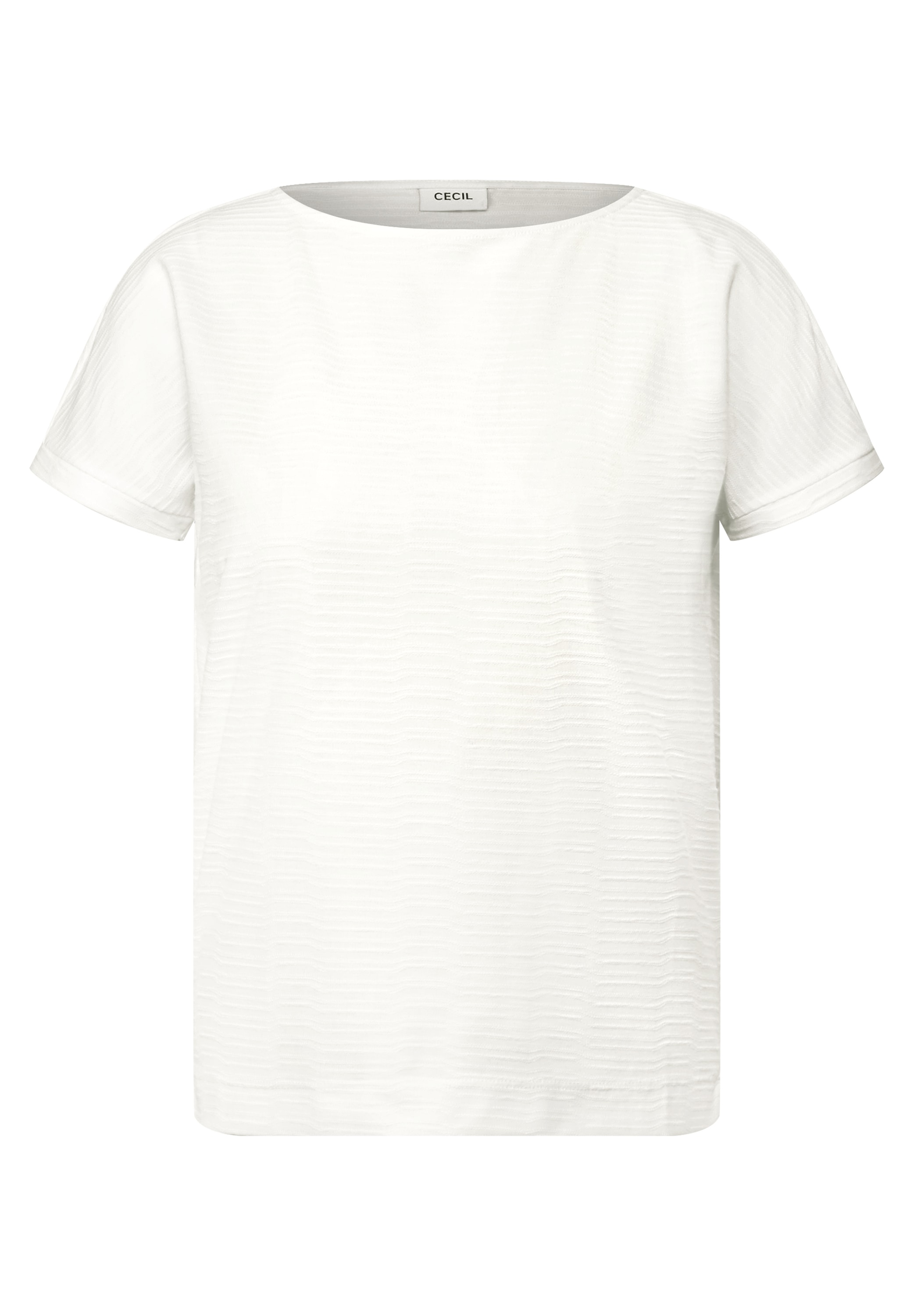 Cecil T-Shirt, aus elastischem Materialmix