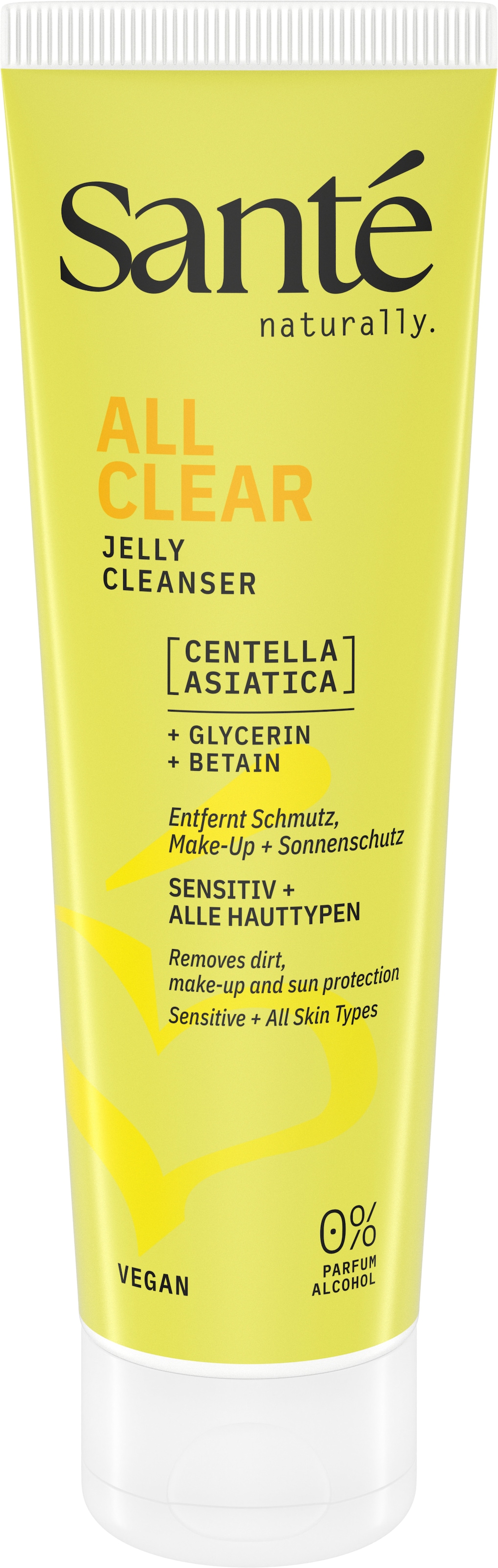 SANTE Gesichtsreinigungsgel »All Clear Jelly Cleanser« für Gesicht und Augenpartie, 600 ml Inhalt