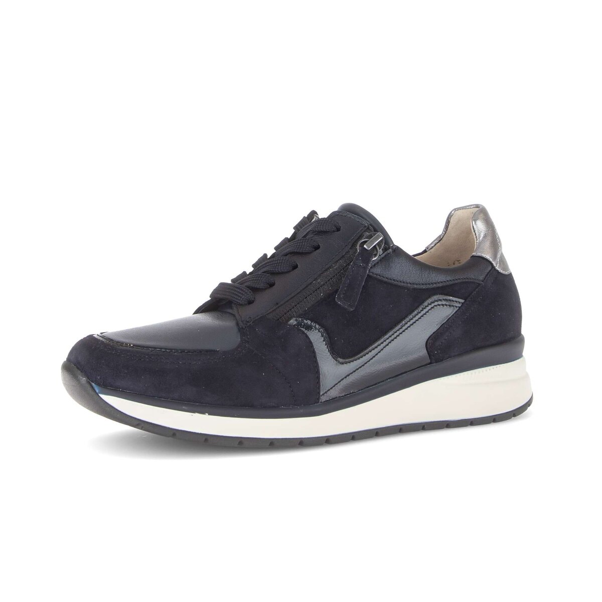 Gabor Sneaker "Sneaker low Materialmix Leder/Lederimitat" günstig online kaufen