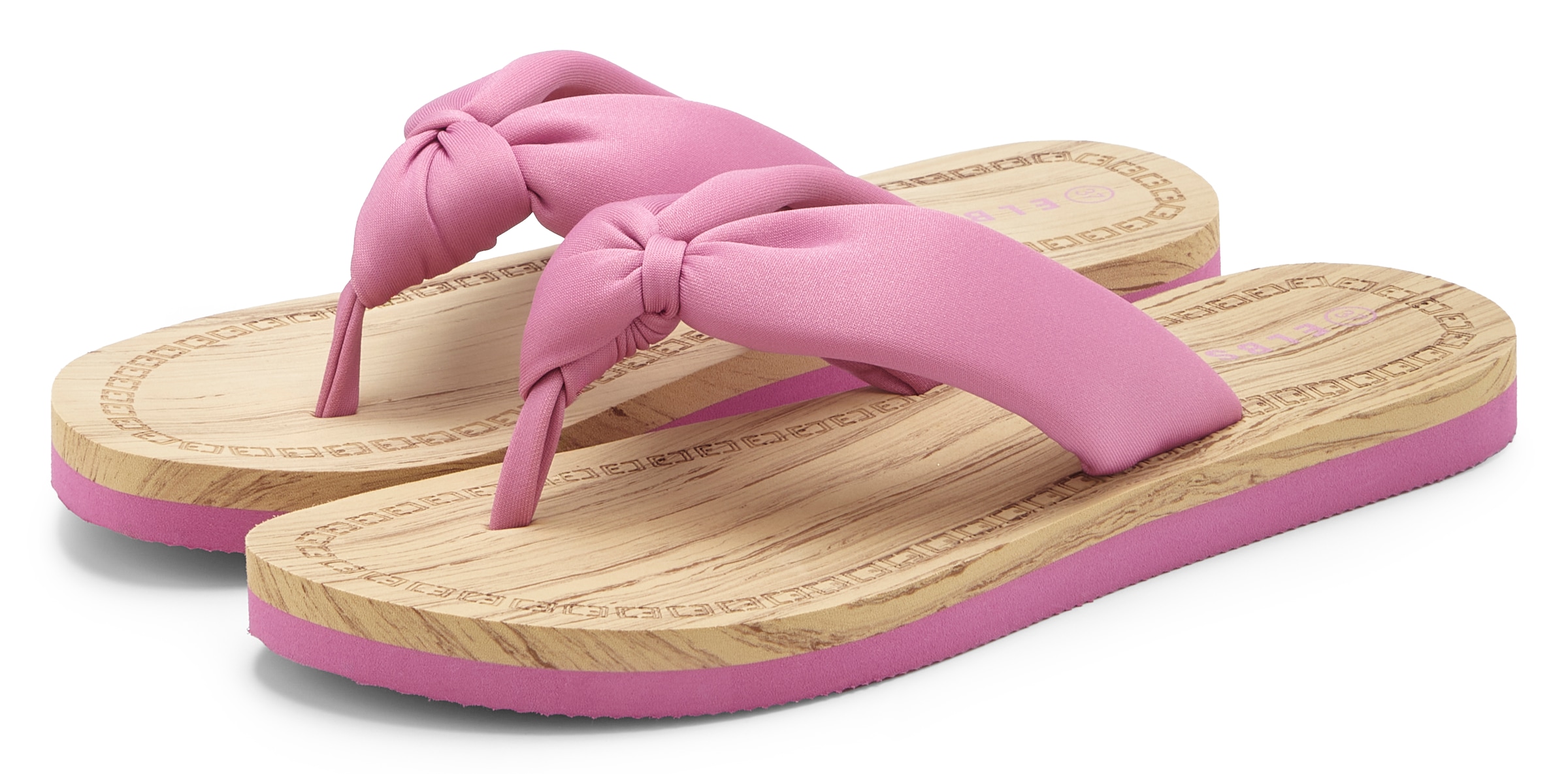 Elbsand Badezehentrenner "Sandale,Badelatsche,Flip Flop,Mule, Pantolette,Badeschuhe,Sommerschuhe" Zehentrenner mit wasserabweisender und ultraleichter Sohle VEGAN