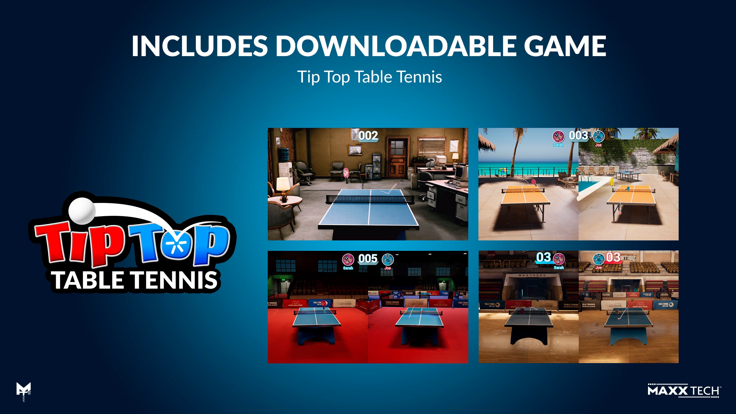 NBG Spielesoftware »Maxx Tech Tip Top Table Tennis« Nintendo Switch 2