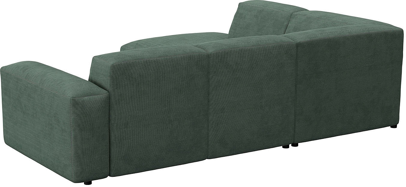 FLEXLUX Ecksofa »Lucera, super bequem durch hochwertigen Sitzaufbau mit Kaltschaum«, modern & anschmiegsam, L-Form, Designsofa