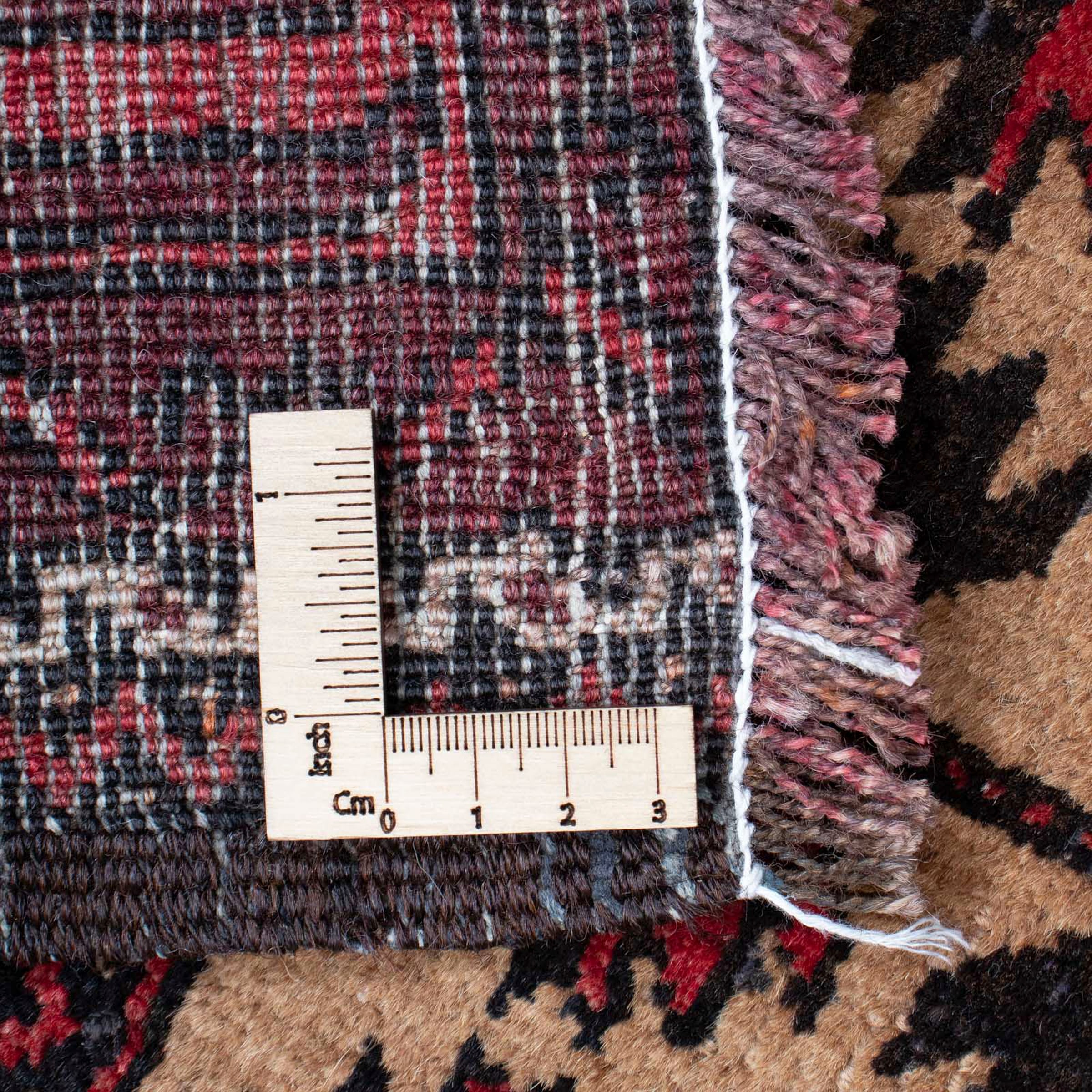 morgenland Orientteppich »Belutsch - 156 x 98 cm - braun«, rechteckig, Wohnzimmer, Handgeknüpft, Einzelstück mit Zertifikat