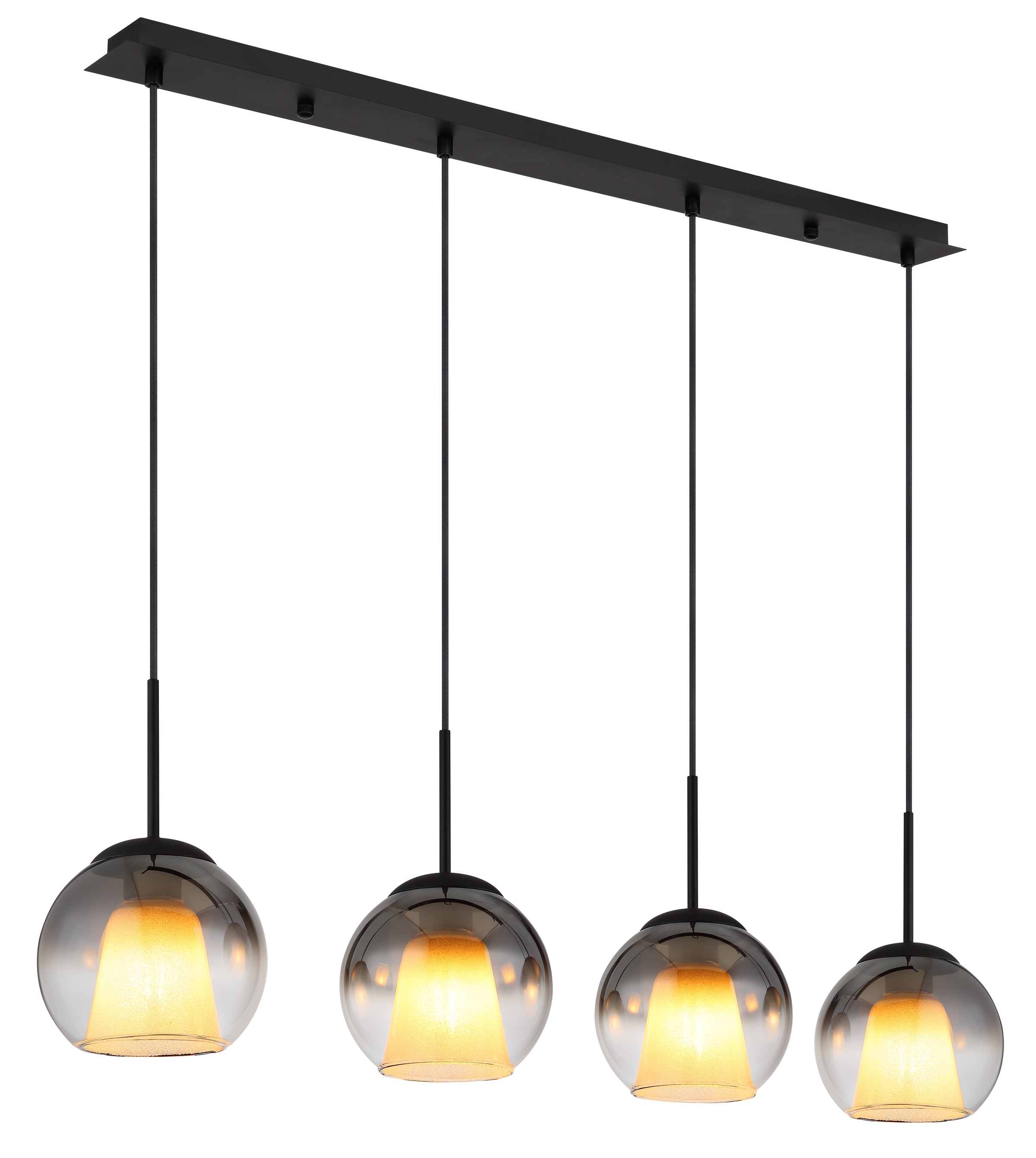GLOBO LIGHTING Hängeleuchte »BARRY«, Leuchtmittel E27 | ohne Leuchtmittel, Hängelampe/Pendelleuchte/Esszimmer/Wohnzimmer/Esstisch