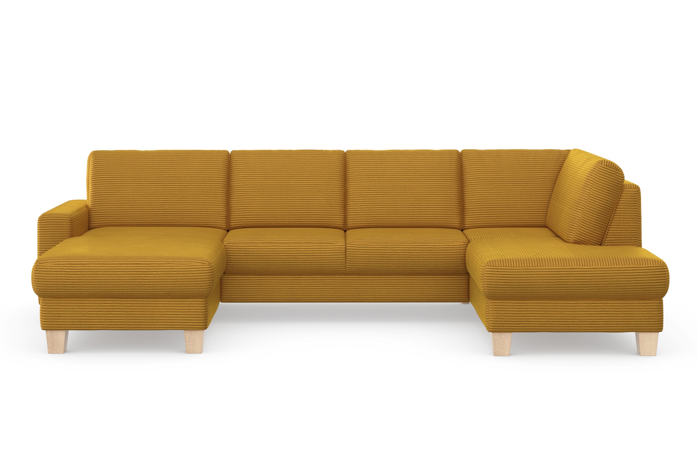 Home affaire Wohnlandschaft "Summer U-Form" mit oder ohne Bettfunktion und günstig online kaufen