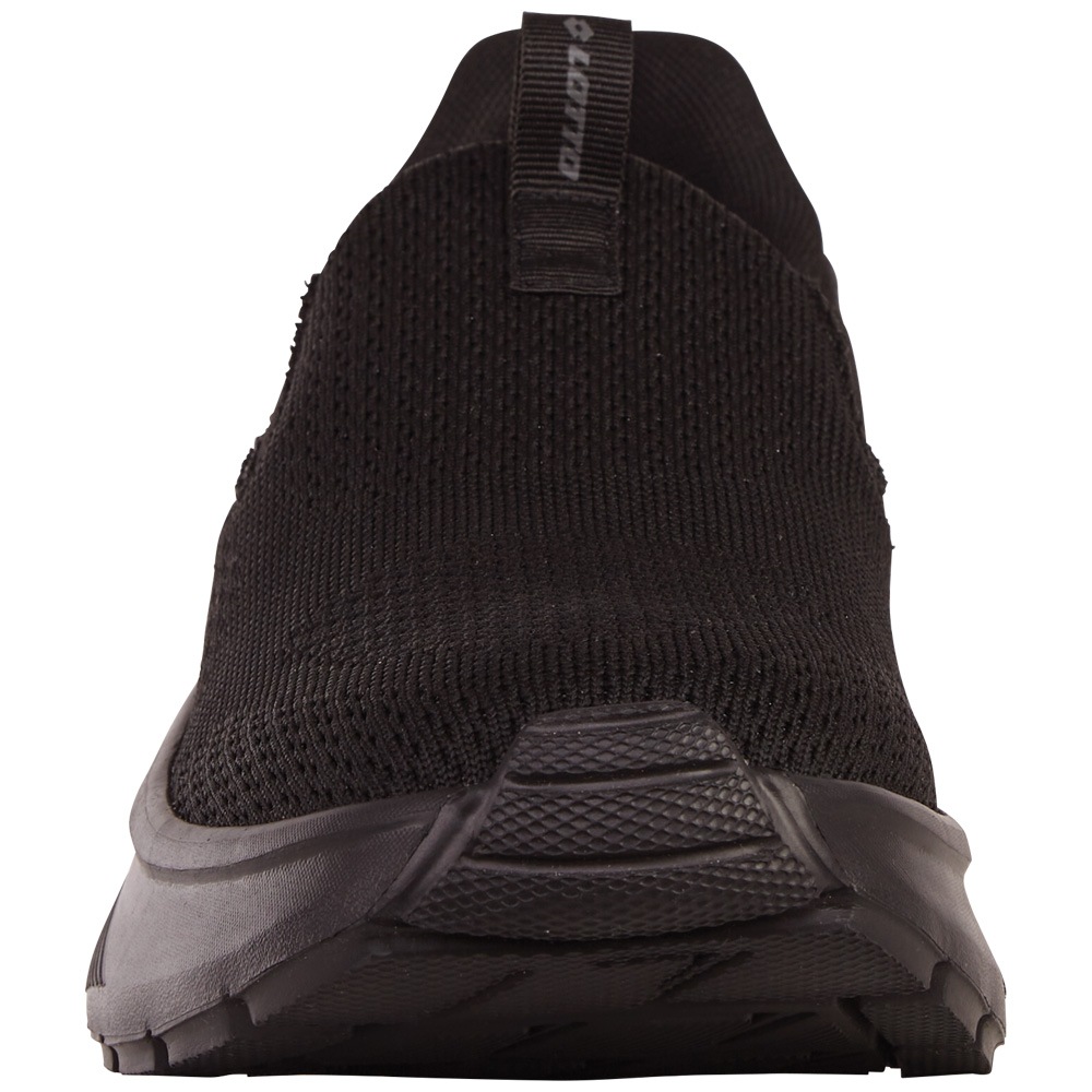 Sneaker LOTTO, Damen, Gr. 36, schwarz, Textil, unifarben, Schuhe Sneaker, - ohne Schnüren - einfach reinschlüpfen 5