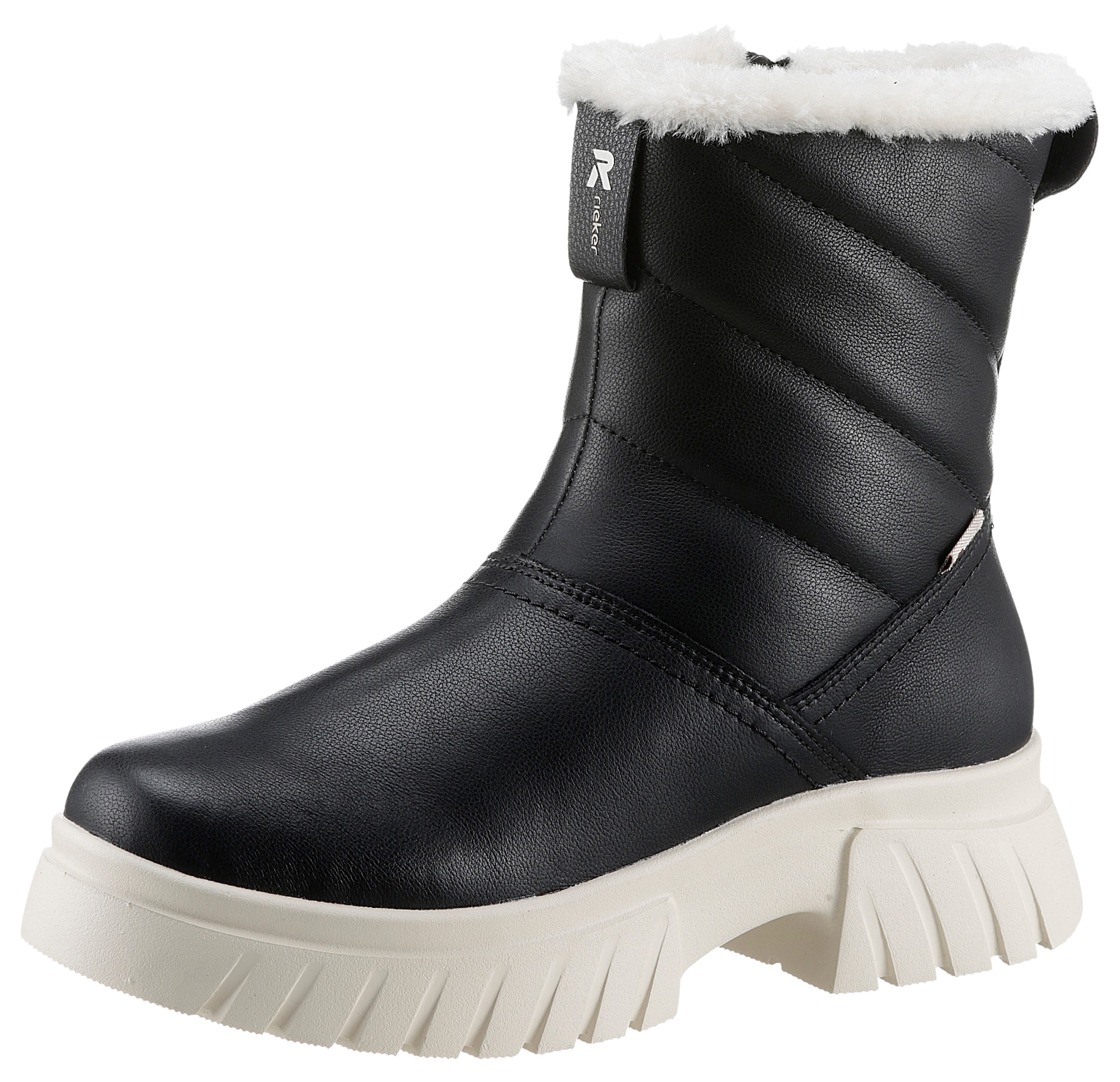 Winterboots, Snowboots, Winterstiefelette, TEX, mit markanter Laufsohle