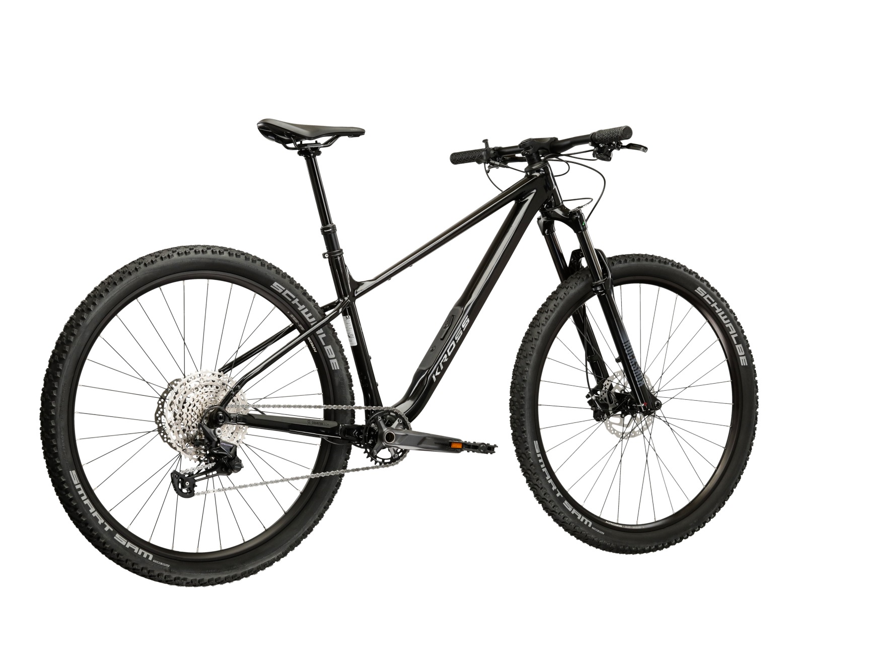 Kross Mountainbike »KROSS Mountainbike Hardtail 29" Level X400 schwarz 12 Gänge« 12 Gang Shimano DEORE M6100 Schaltwerk Kettenschaltung Rahmen aus Aluminium