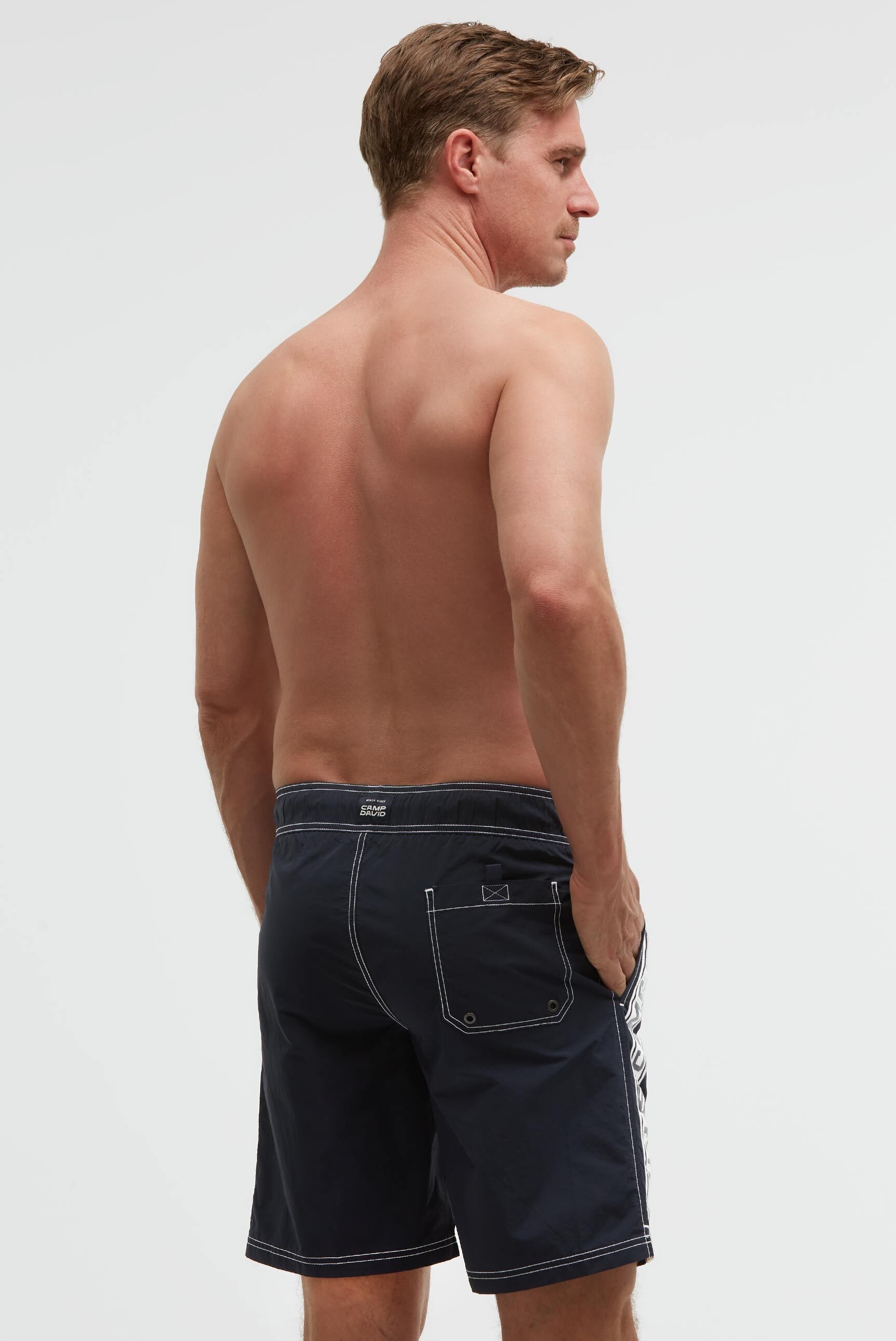 CAMP DAVID Badeshorts mit Innenhose