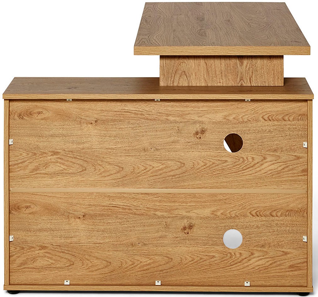 Jahnke Eckschreibtisch »X-CLUB C 40 E« 1 Stk. tlg. wechselseitig montierbar, X-Gestell