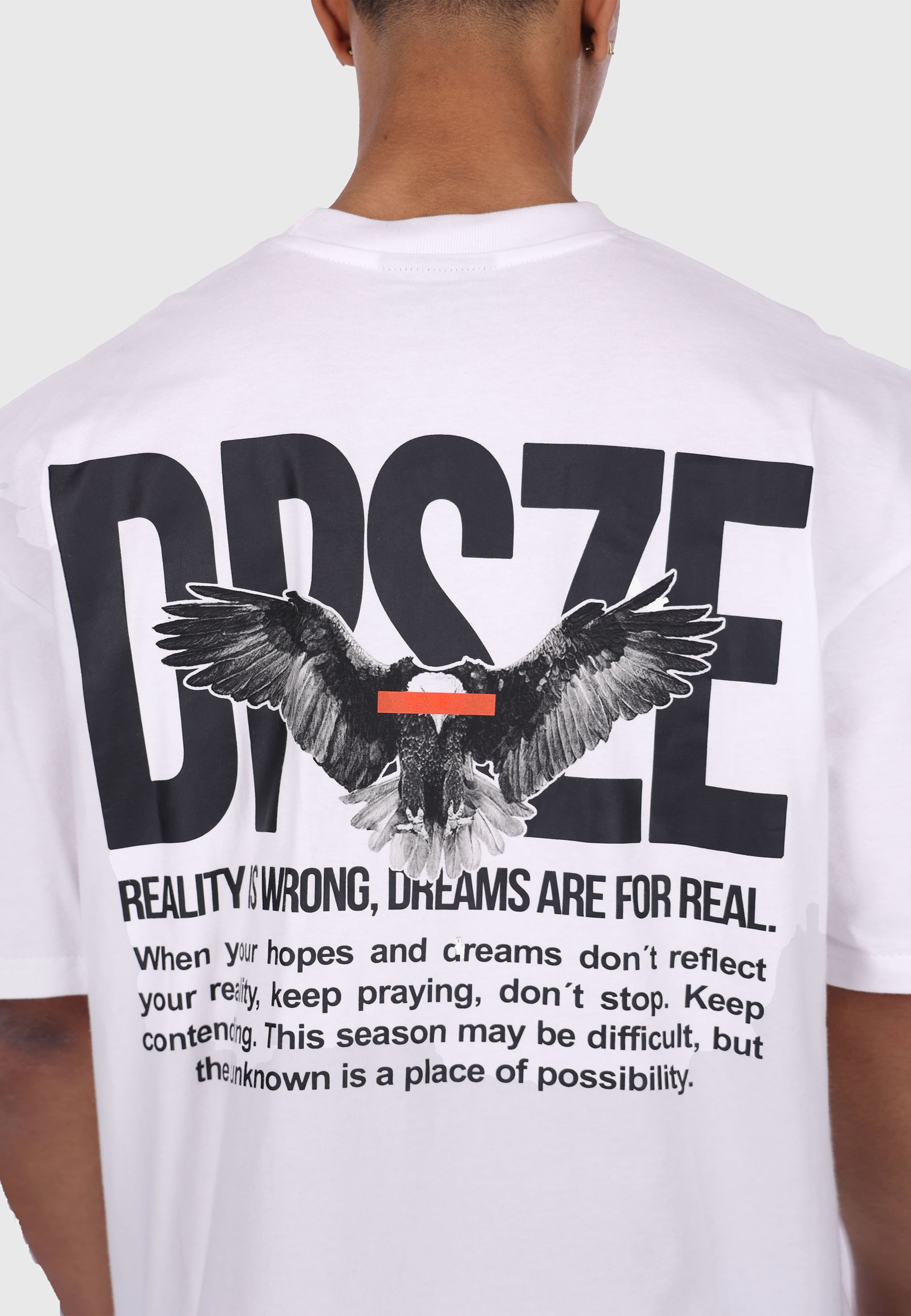 Dropsize T-Shirt »Dropsize HEAVY OVERSIZE DPSZE EAGLE T-SHIRT« 1 Stk.