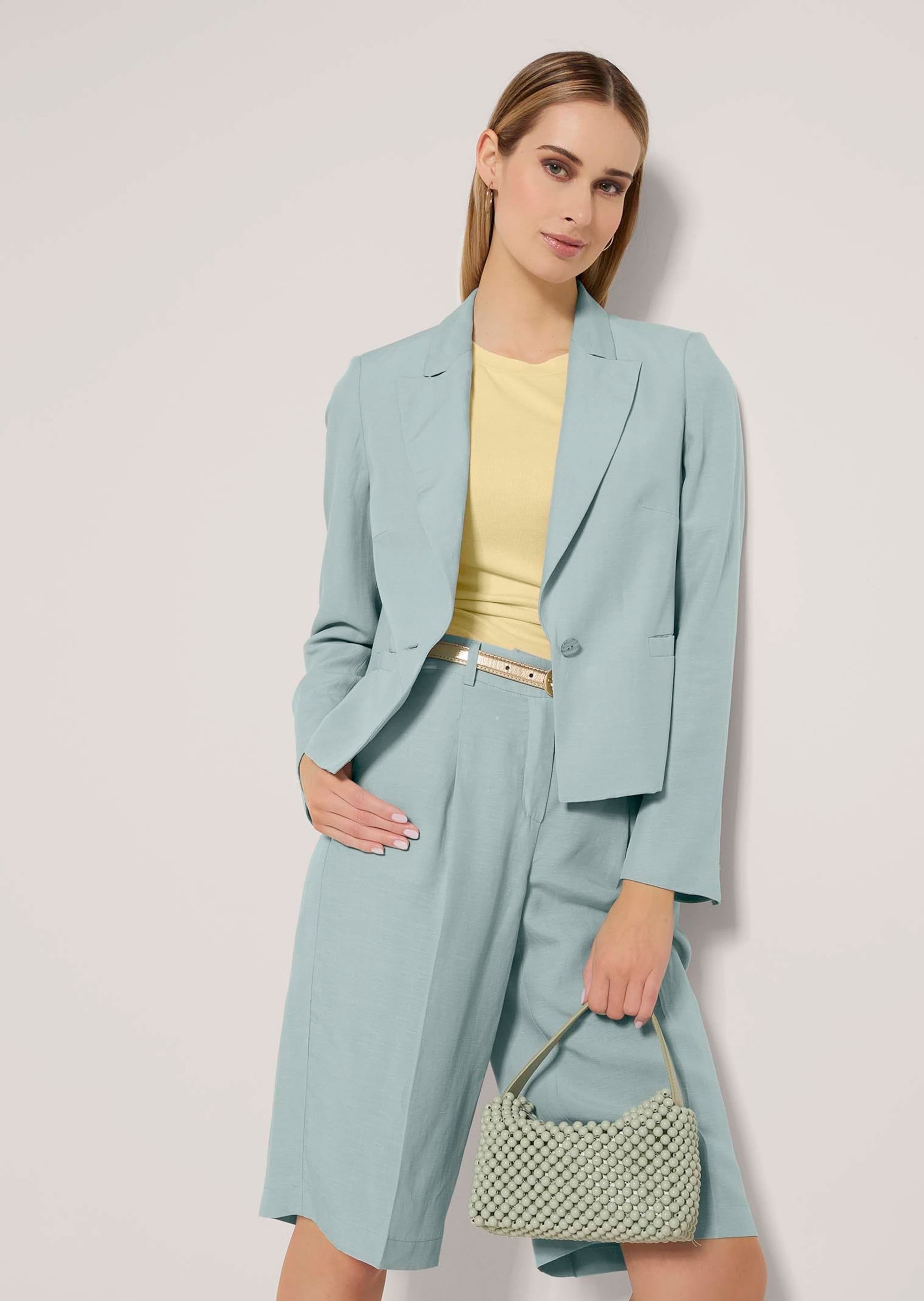 MADELEINE Jackenblazer »Blazer Kurzblazer mit Leinen«