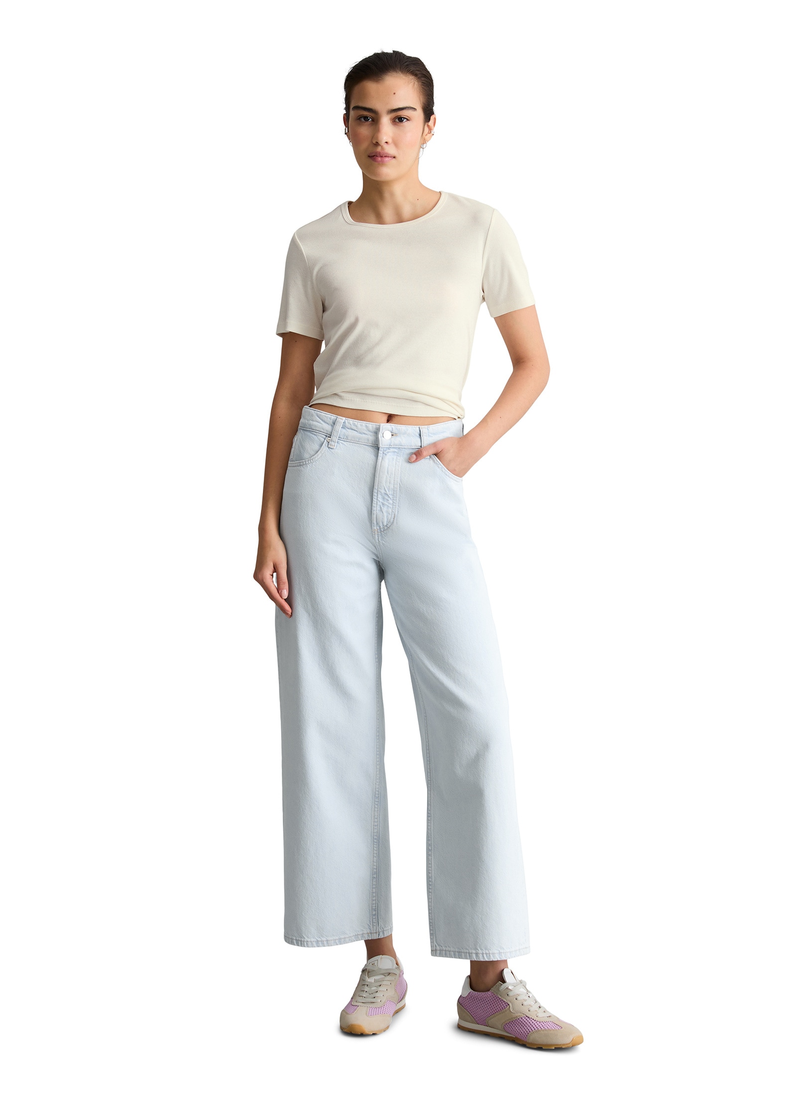 Marc O'Polo DENIM Weite Jeans »aus reinem Organic Cotton«