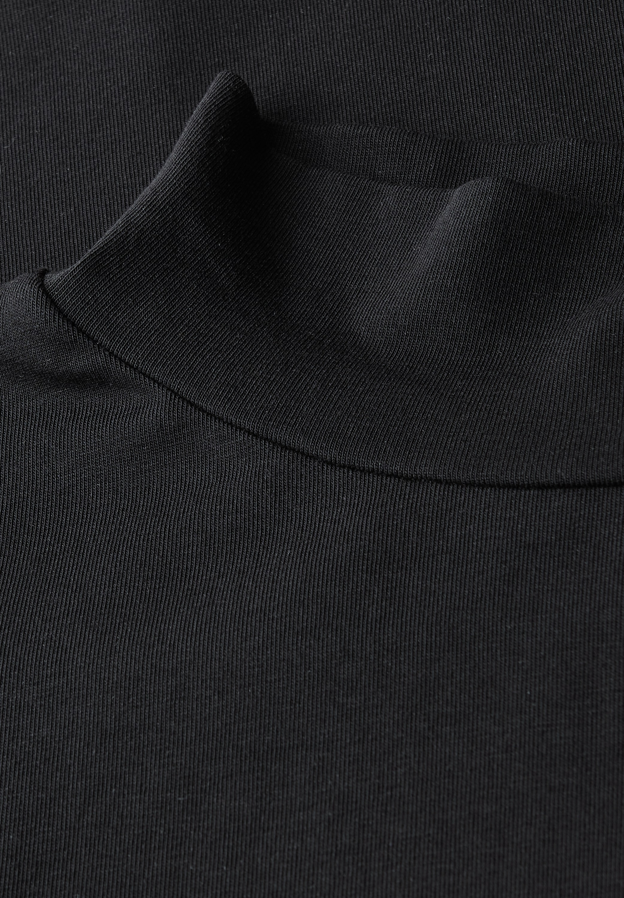 STREET ONE STUDIO Langarmshirt, aus Baumwolle mit Stretchante