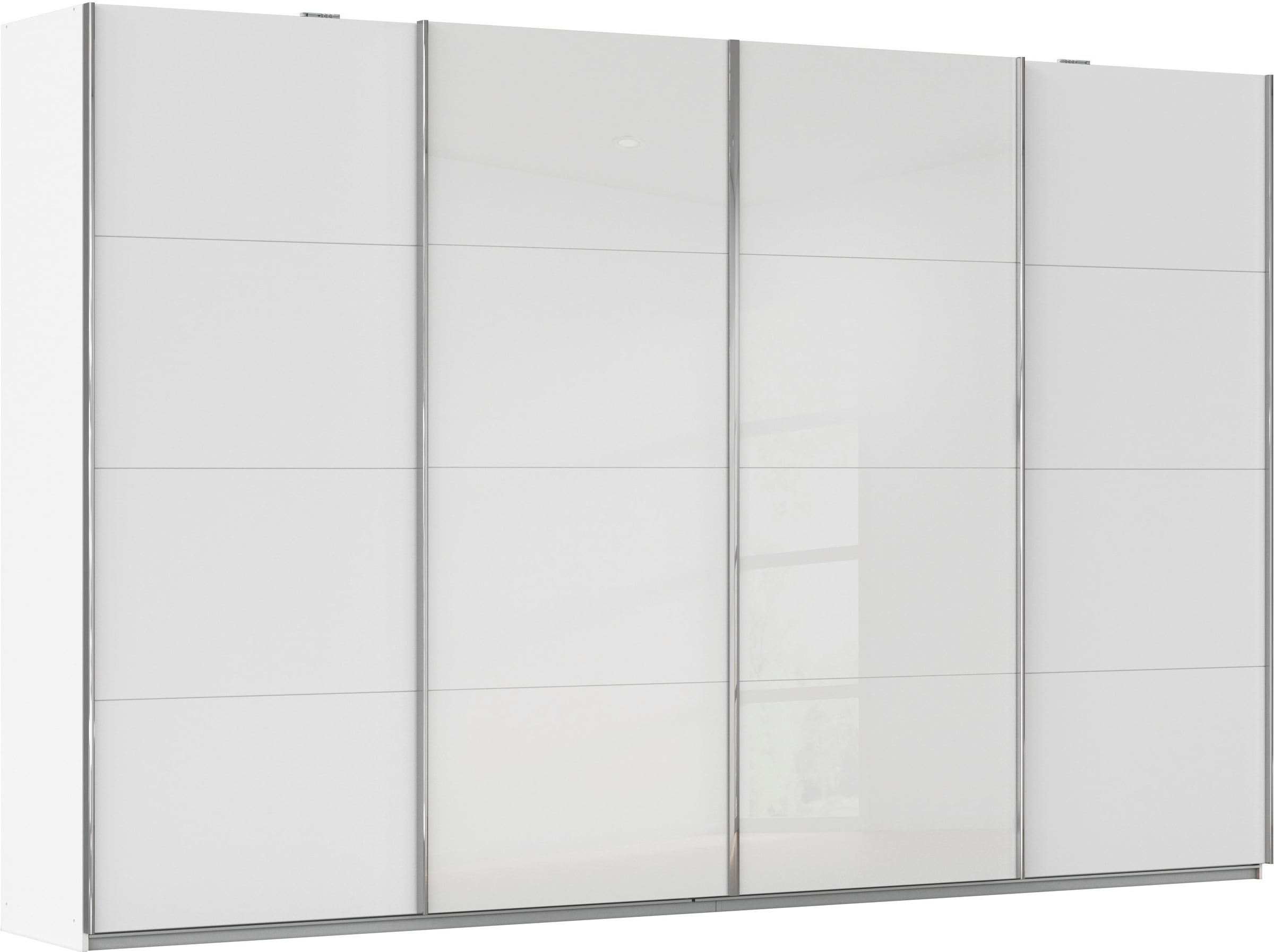 rauch "Kleiderschrank Schrank Garderobe Wäscheschrank Ankleide SYNCRONO" Mitteltüren öffnen parallel, Breiten 271/316/361 cm Höhen 211/230 cm, Mitteltüren mit praktischer Synchron-Öffnung MADE IN GERMANY