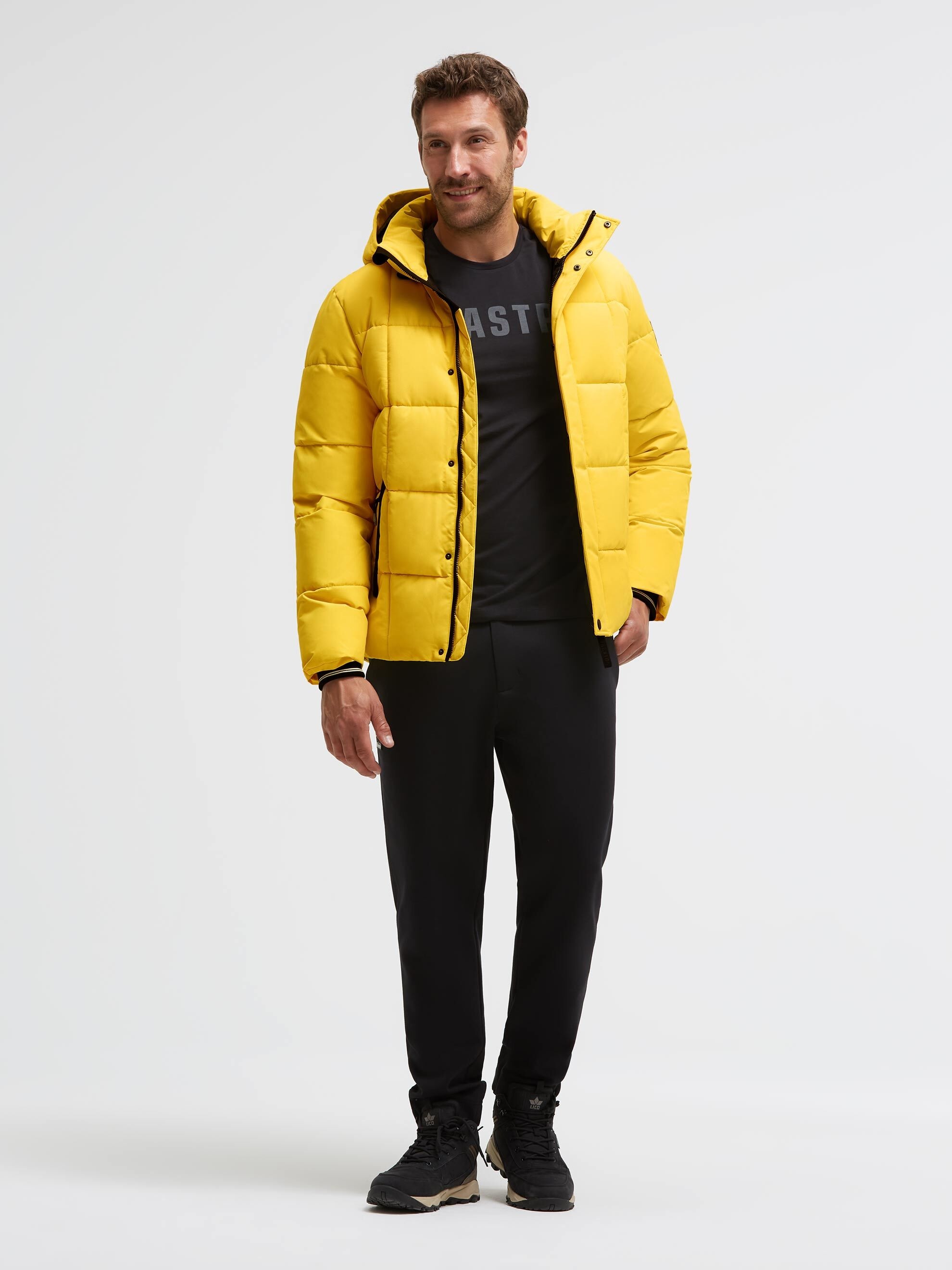 Gaastra Outdoorjacke mit Kapuze mit reflektierendem Tape