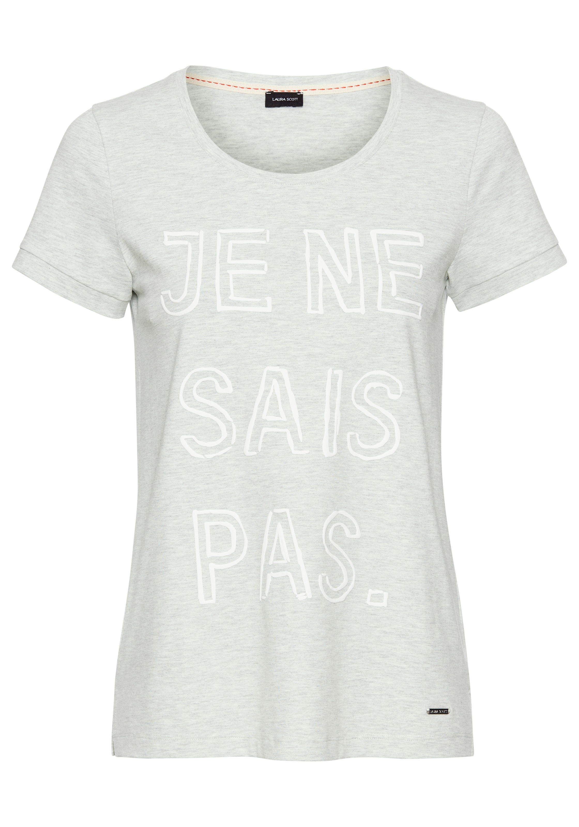 Laura Scott T-Shirt, mit aufgenähtem Schriftzug - NEUE KOLLEKTION