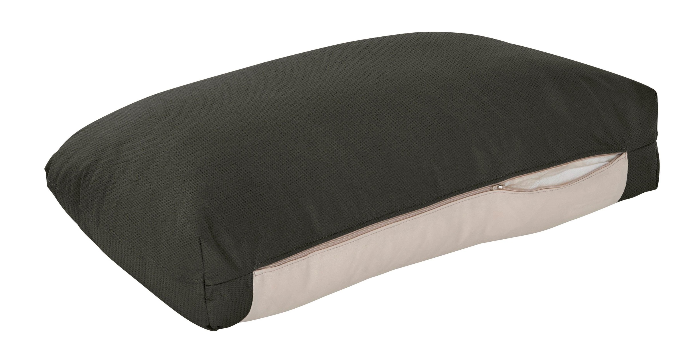 W.SCHILLIG Big-Sofa »softy«, mit dekorativer Heftung im Sitz, Füße schwarz pulverbeschichtet