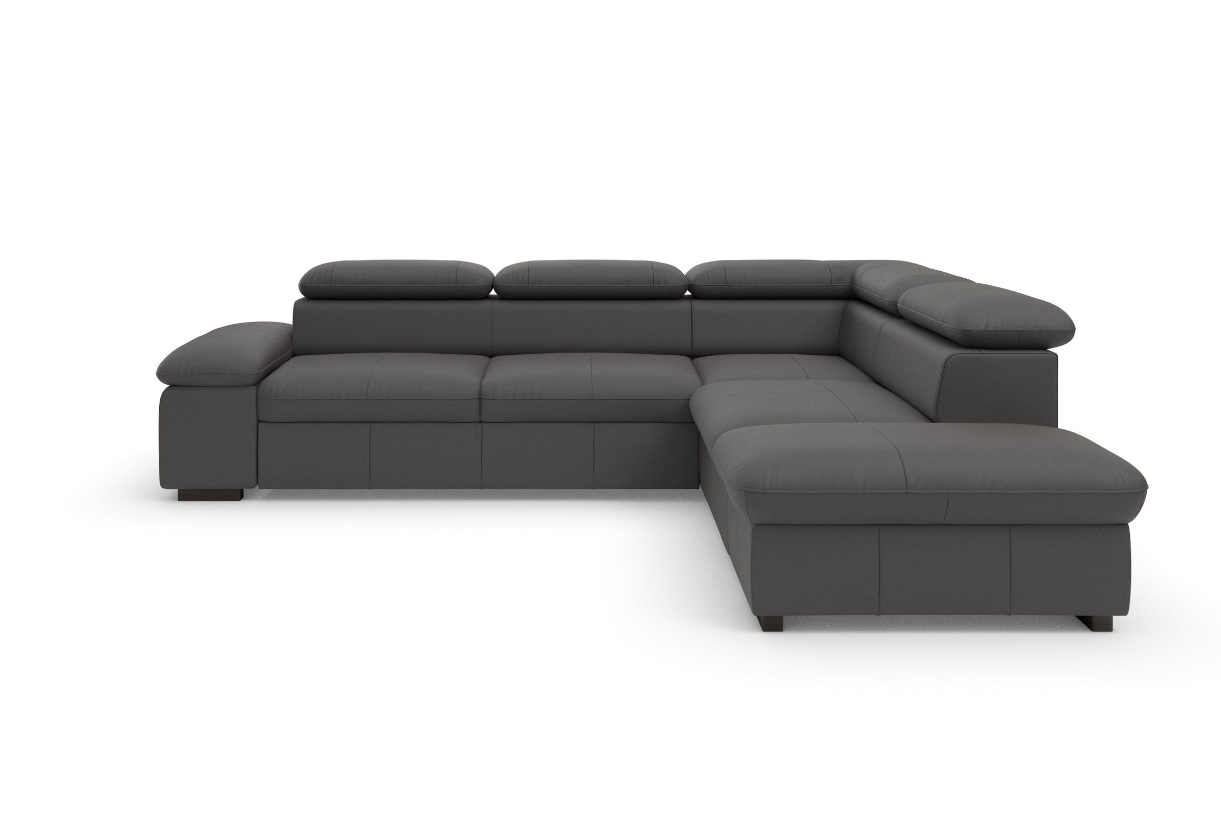 Home affaire Ecksofa »Alberto L-Form«, mit Kopfteilverstellung, wahlweise mit Bettfunktion