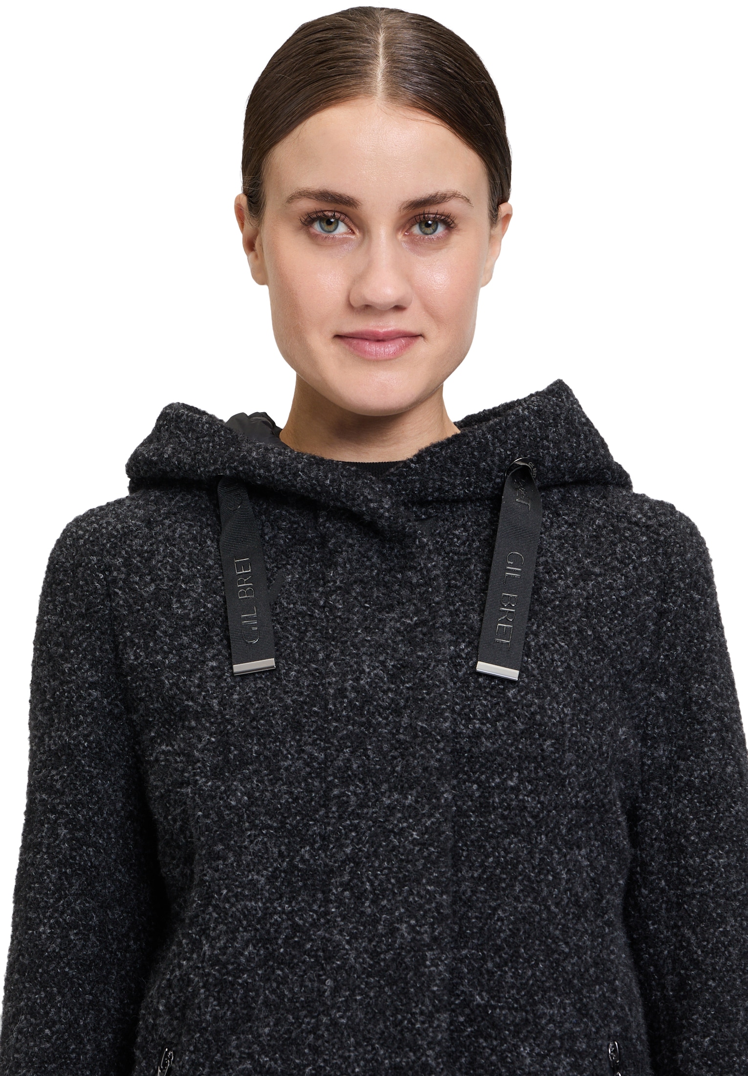 Gil Bret Wolljacke »Damen Wolljacke mit Kapuze« mit Kapuze