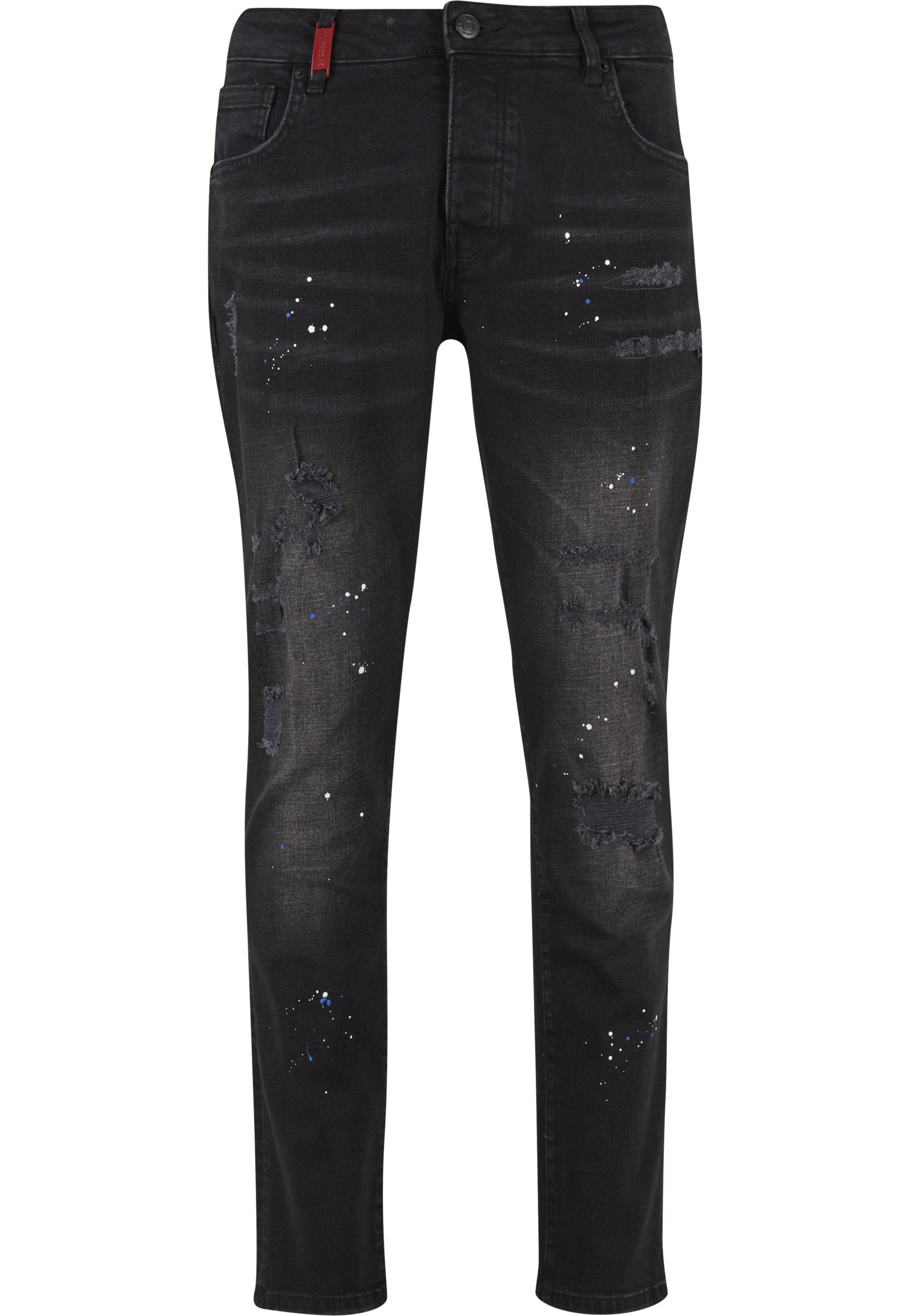 2Y Premium Bequeme Jeans "2Y Premium 2Y LEONARDO RIPPED SLIM FIT JEANS" günstig online kaufen