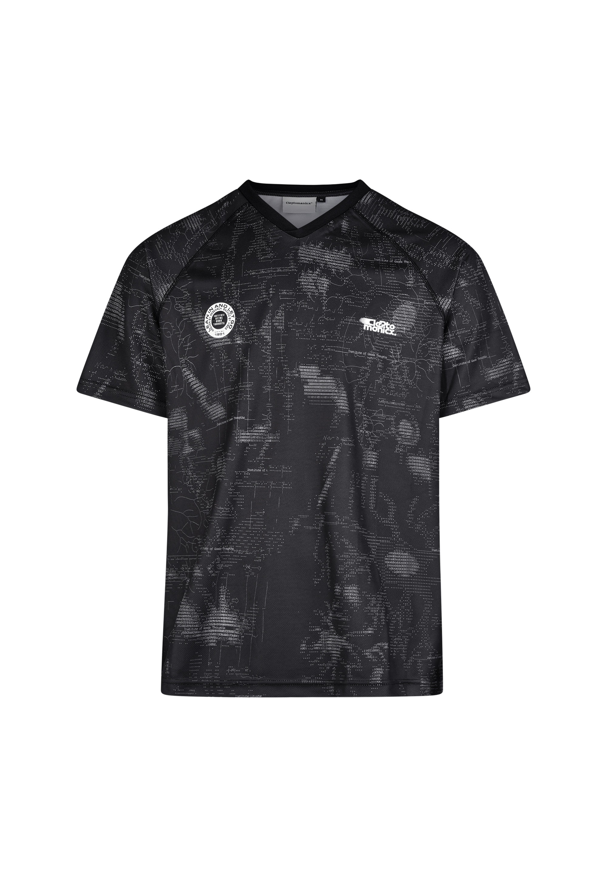 Cleptomanicx T-Shirt mit cooler Musterung