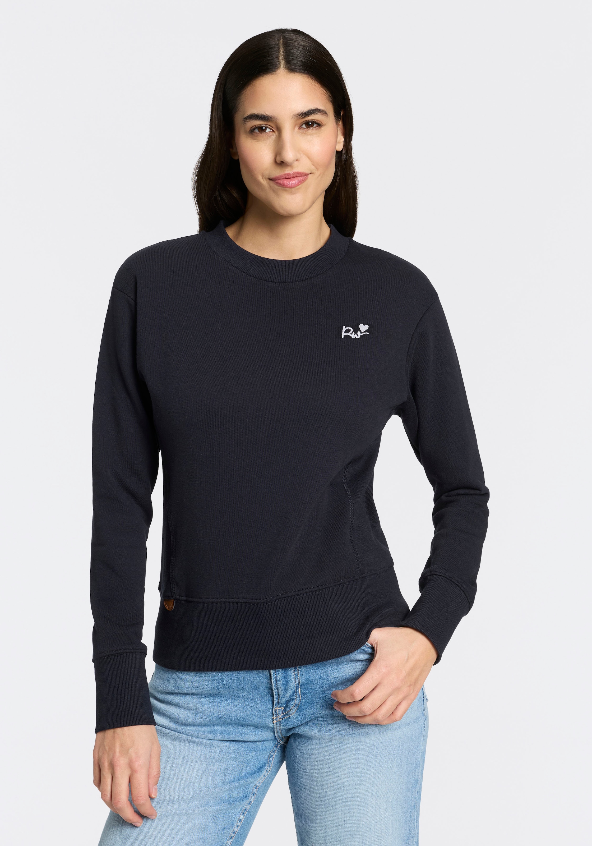 Ragwear Sweatshirt "AZALLEA O", mit Logostickerei günstig online kaufen