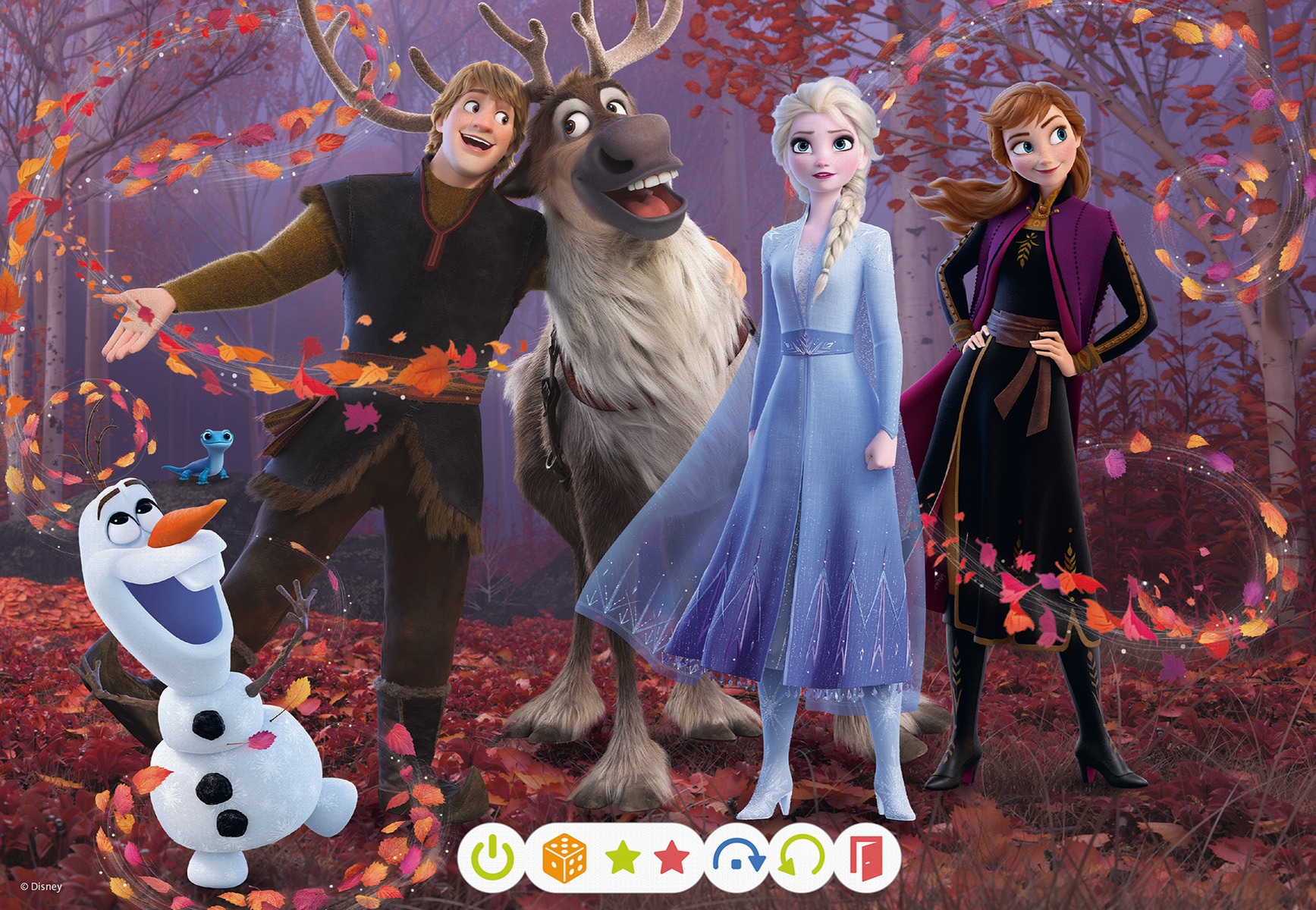 Ravensburger Puzzle »tiptoi® Puzzle für kleine Entdecker: Disney Die Eiskönigin«, (2 x 24 Teile) Made in Europe