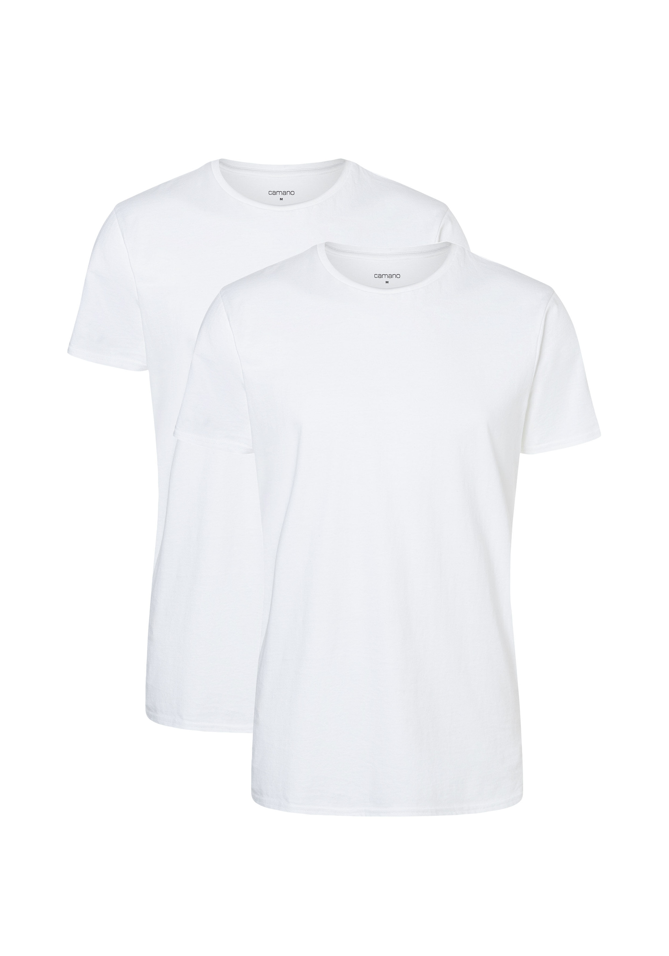 T-Shirt, (2er Pack), mit Rundhalsausschnitt