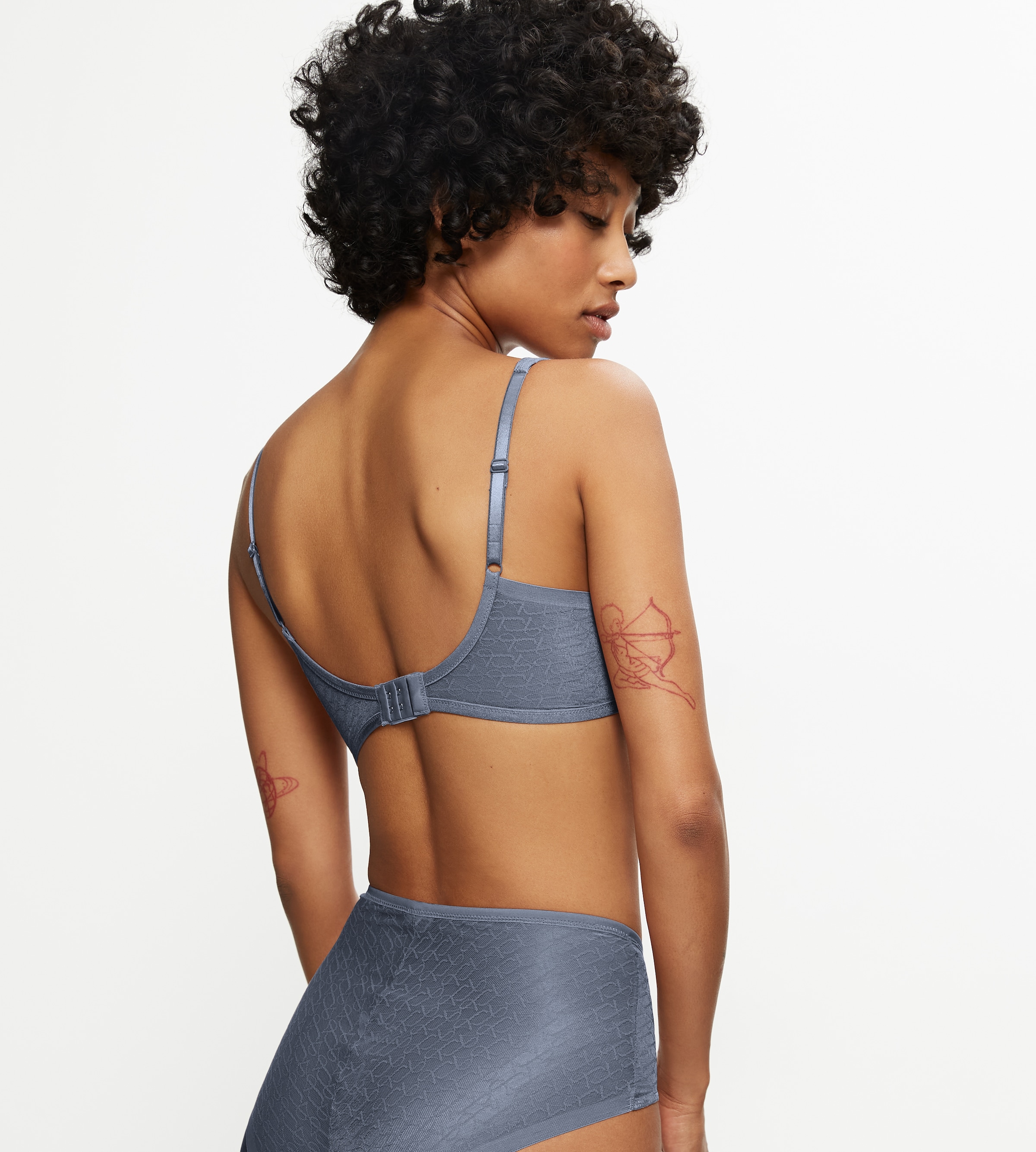 Triumph Bügelloser BH »Signature Sheer P EX«, Monogramm-Tüll