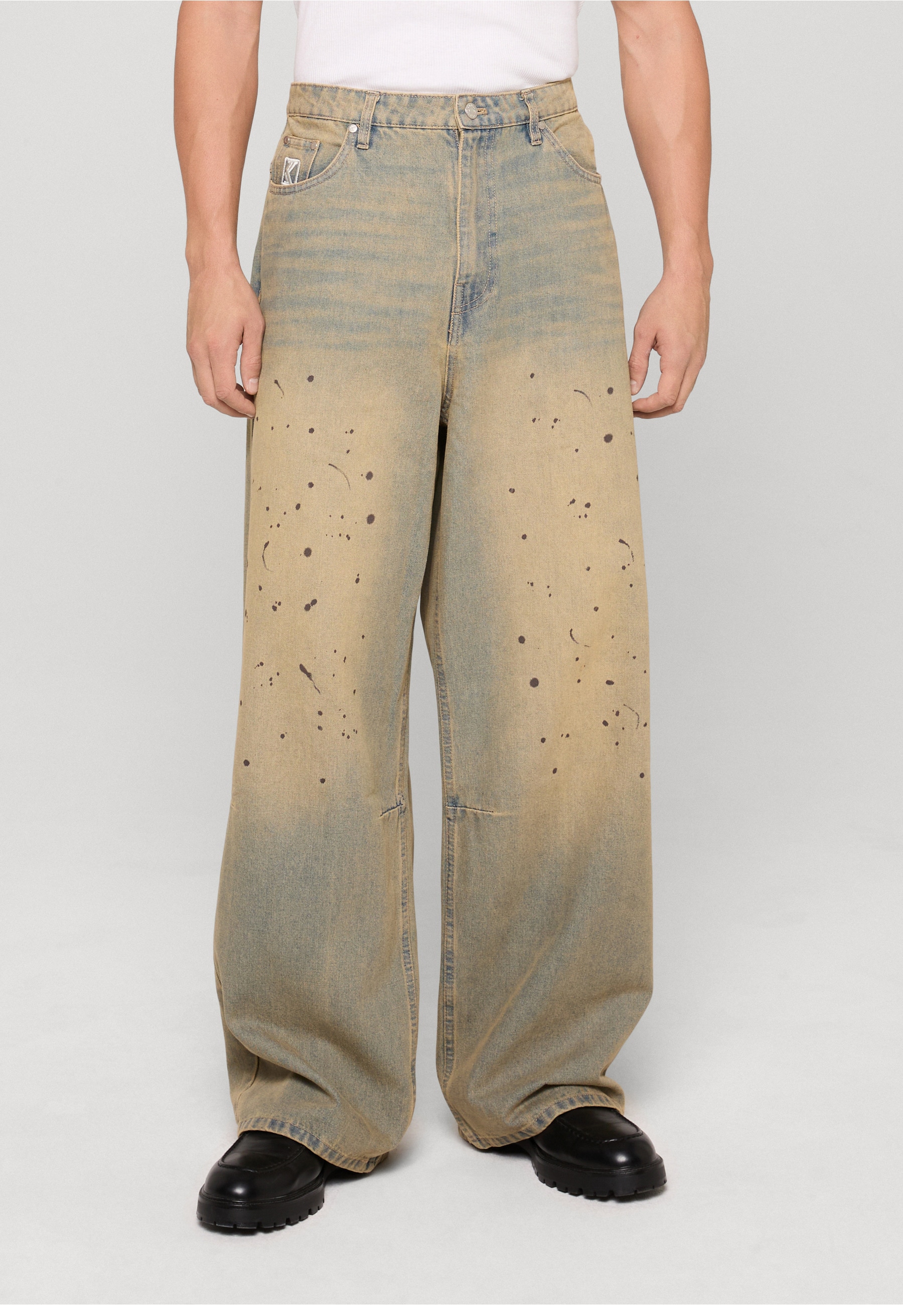 Karl Kani Bequeme Jeans »Karl Kani OG K Washed Relaxed Baggy Jeans«
