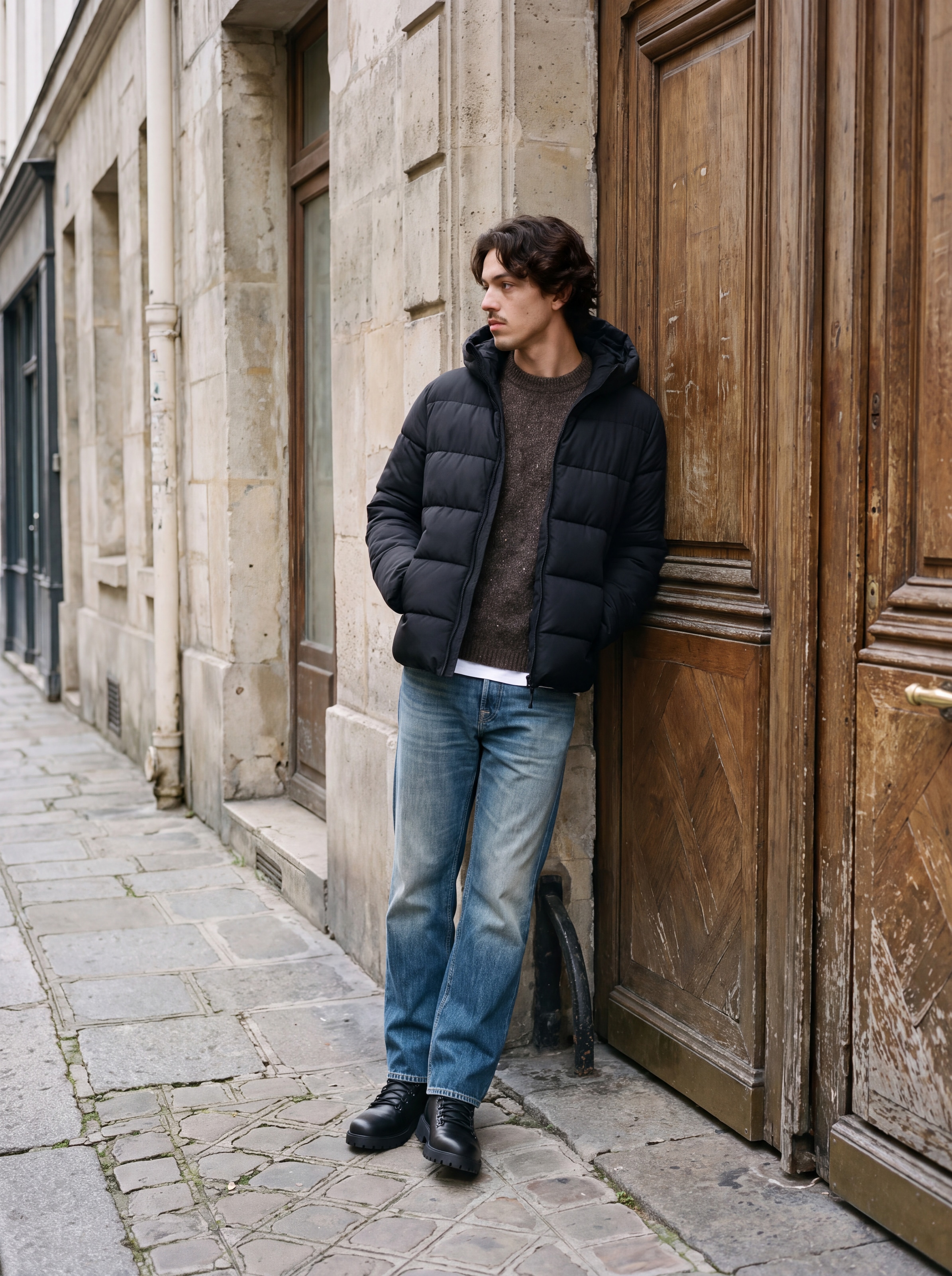 Jack & Jones Steppjacke »JJEFREDDIE PUFFER HOOD« mit Kapuze Kunstfaser, regular fit