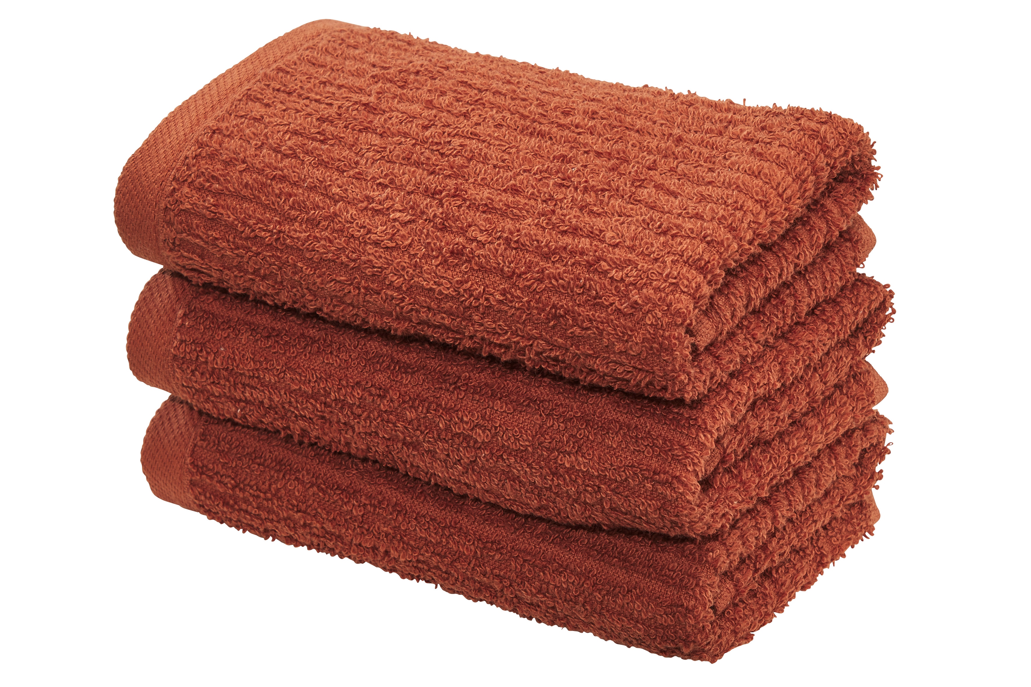 OTTO home Gaestehandtuecher "Riva, 30x50, Premium Handtücher, 500 gr/m²" Hoch-Tief-Struktur, Streifen, weich, 5 Jahre Garantie