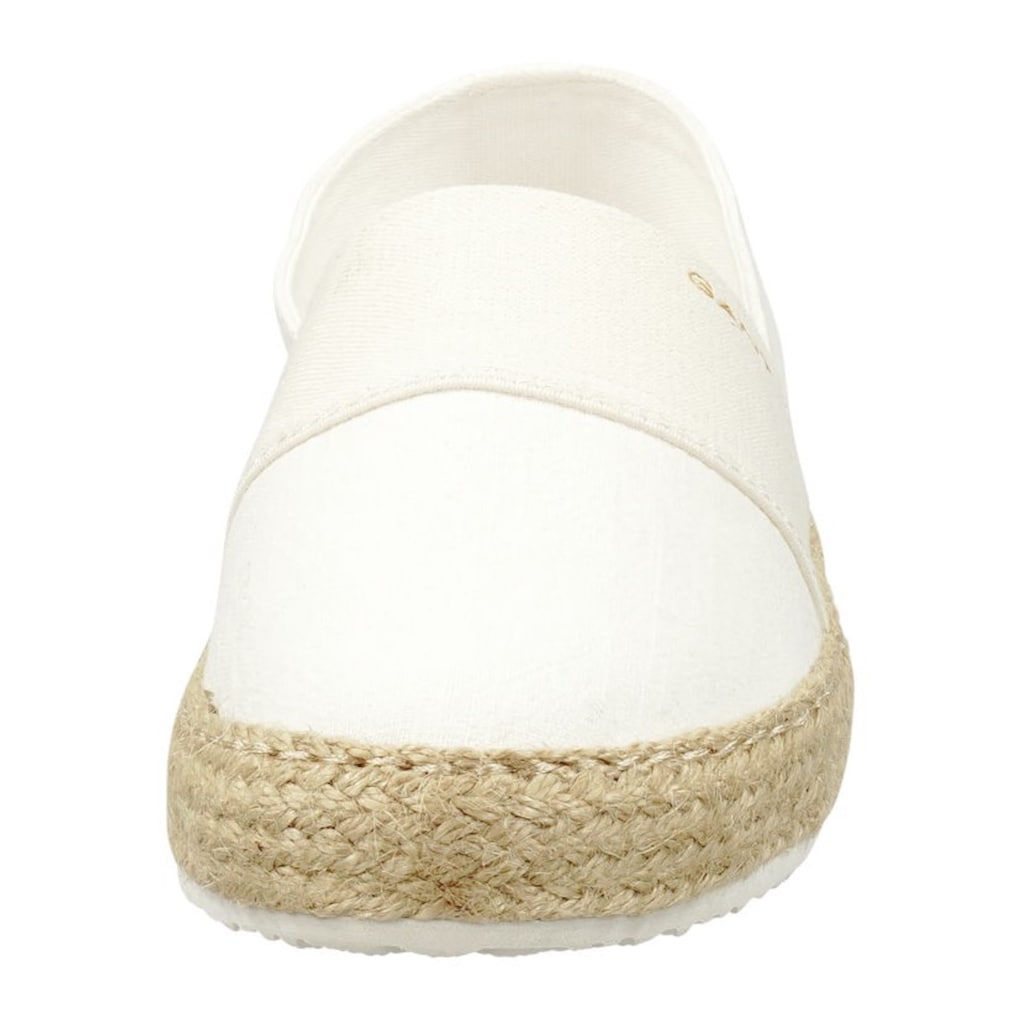 Gant Espadrille »Raffiaville«, Halbschuh, Schlupfschuh, Freizeitschuh mit Juterand