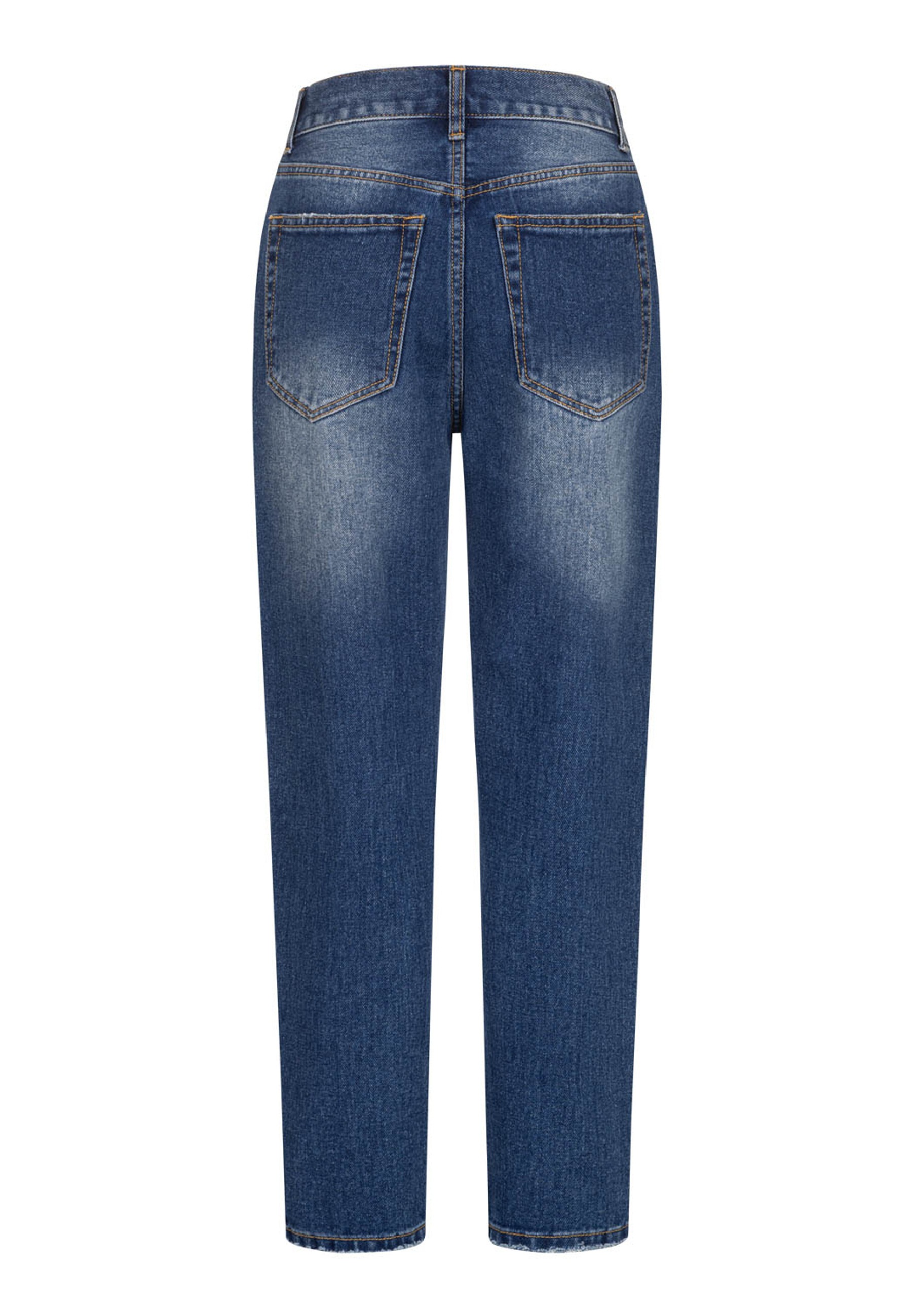 CLOUD 5IVE Bequeme Jeans "CLOUD 5IVE High-Waist Boyfriend Destroyed Jeans H günstig online kaufen
