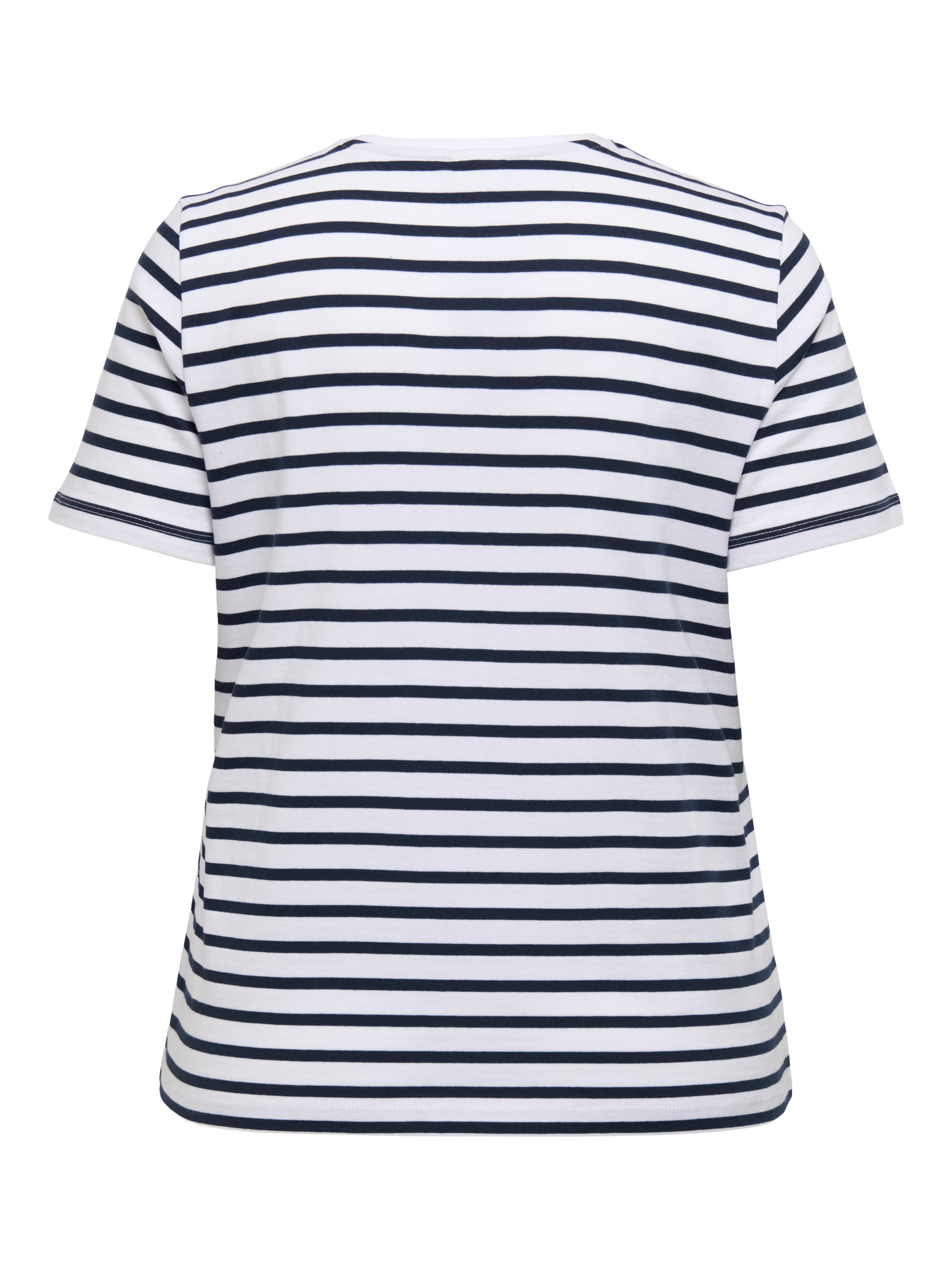 ONLY CARMAKOMA Kurzarmshirt "CARNEW SOPH SS Y/D STRIPE JEANS TEE JRS" günstig online kaufen