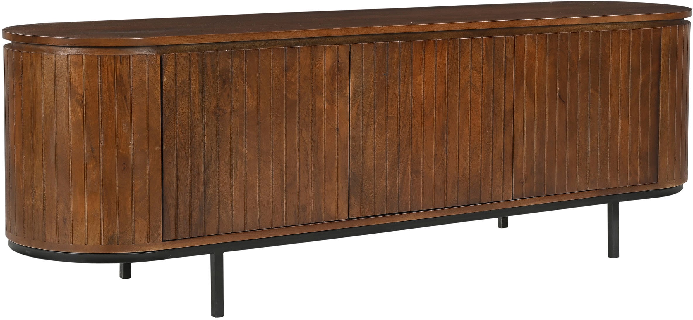 SIT Lowboard "MANGO NATURAL" 1 Stk. tlg. mit Lamellenfront günstig online kaufen