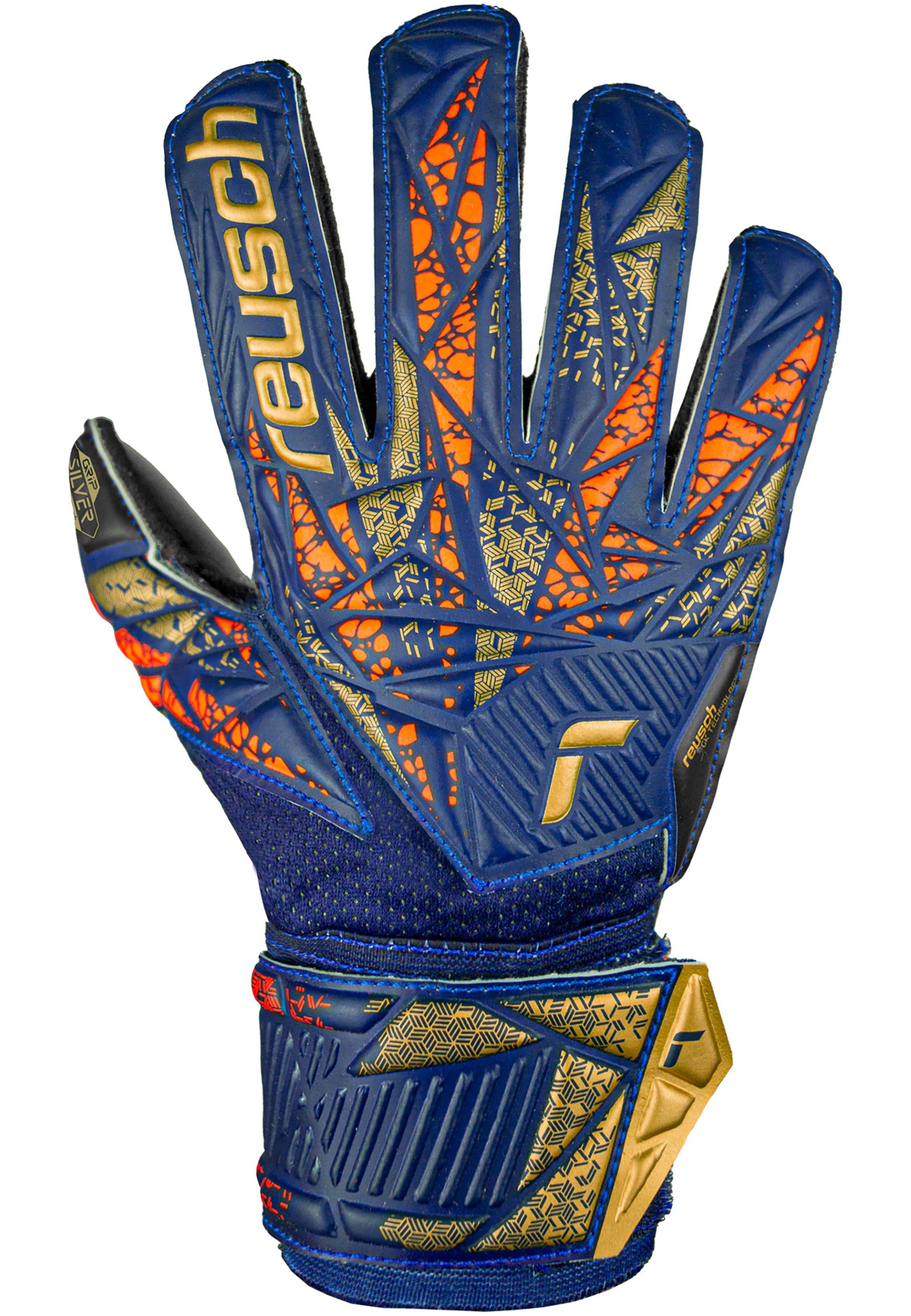 Reusch Torwarthandschuhe "Attrakt Silver Junior" mit Expanse Cut günstig online kaufen