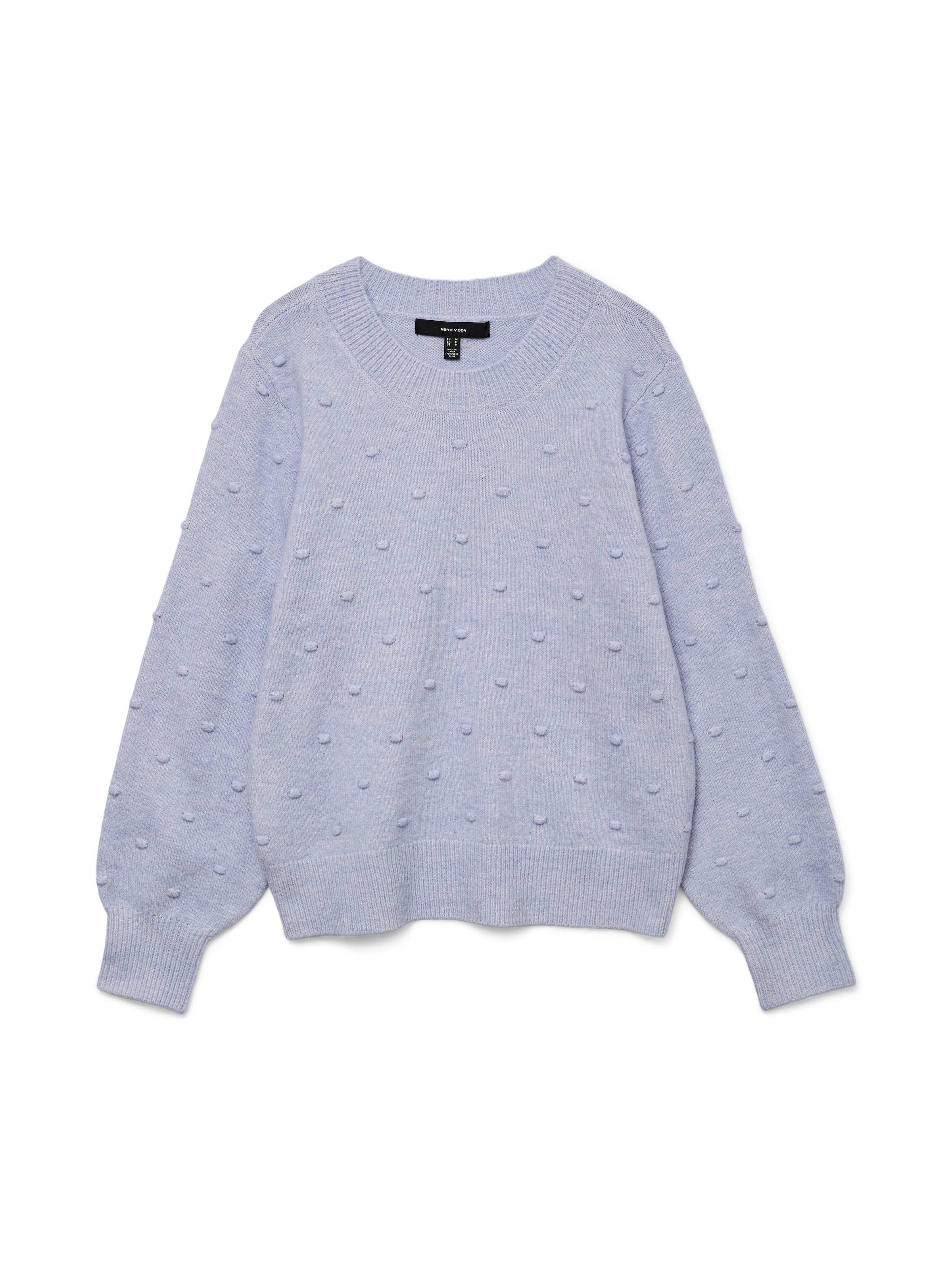 Vero Moda Rundhalspullover "VMFRANCESCA LS O-NECK PULLOVER BOO" günstig online kaufen