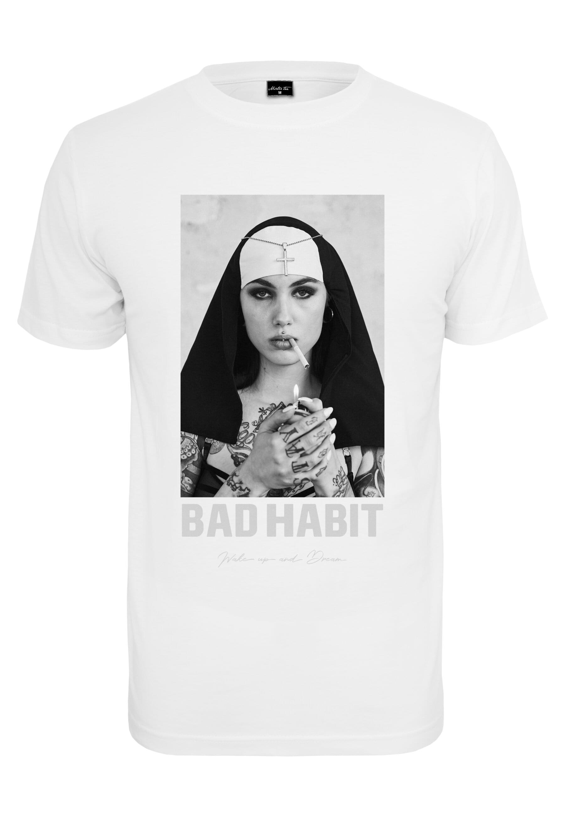 MisterTee T-Shirt »MisterTee Herren Bad Habit Tee«