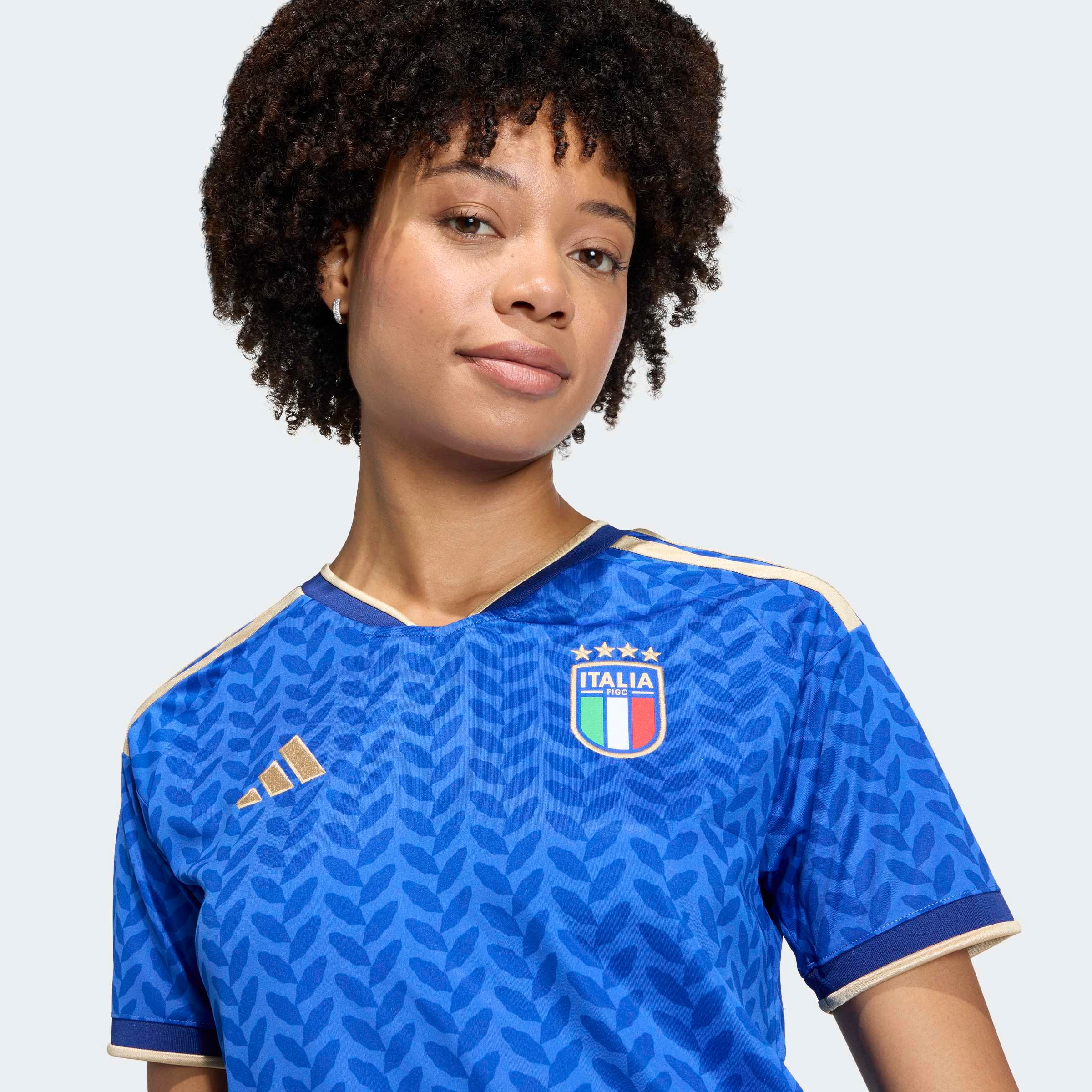 Adidas Italy 22/23 Home Replica Jersey Blue XS 3